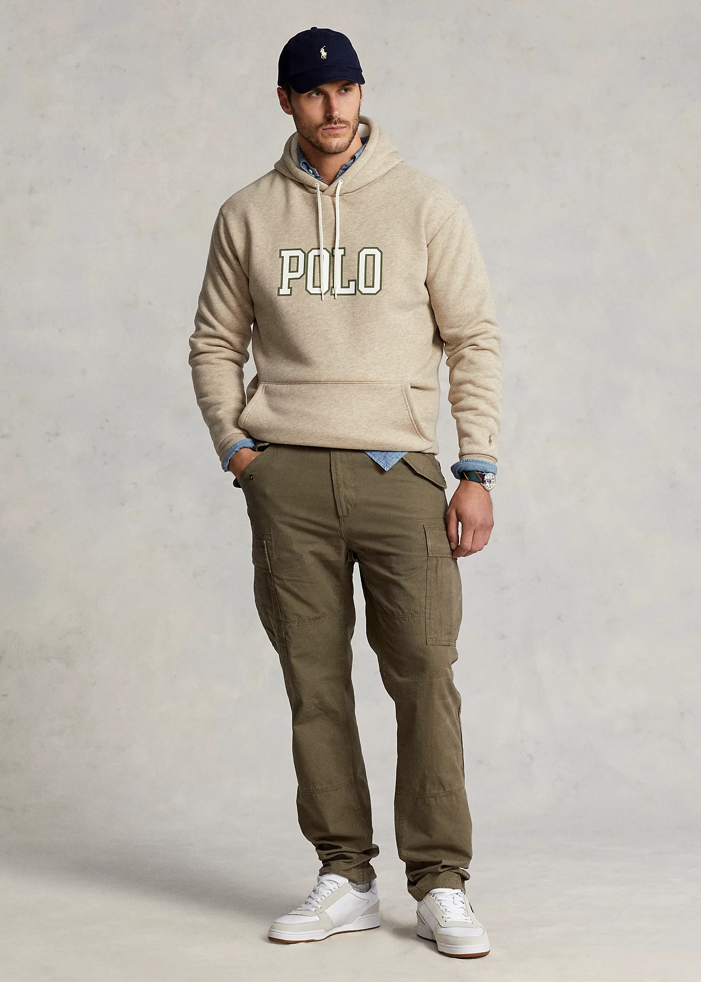 Classic Fit Canvas Cargo Pant