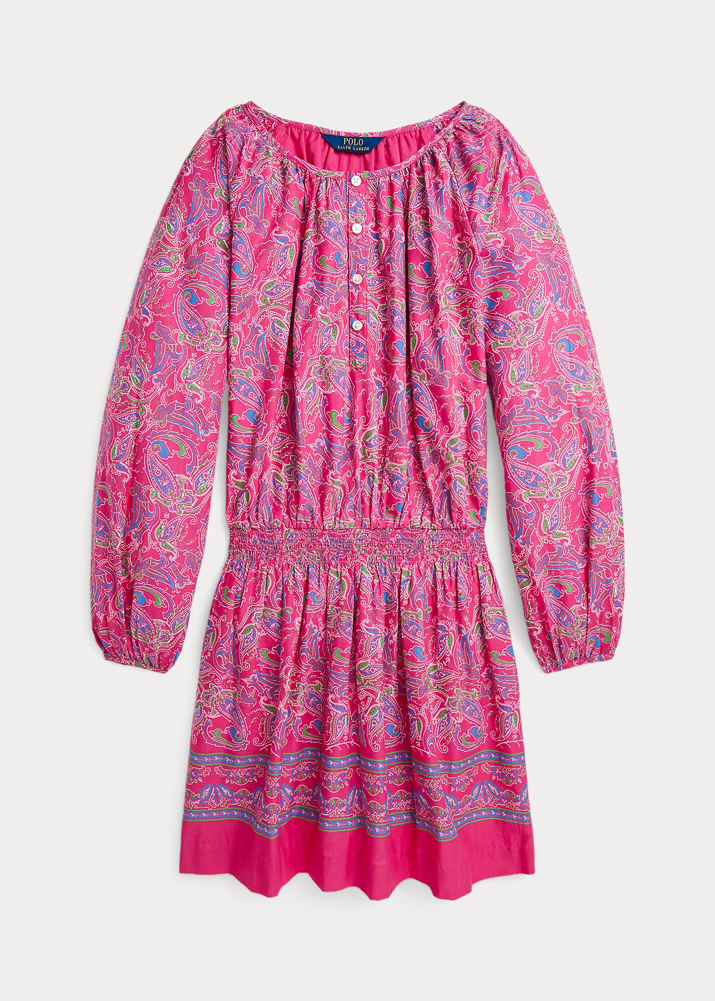 Paisley Cotton Batiste Dress