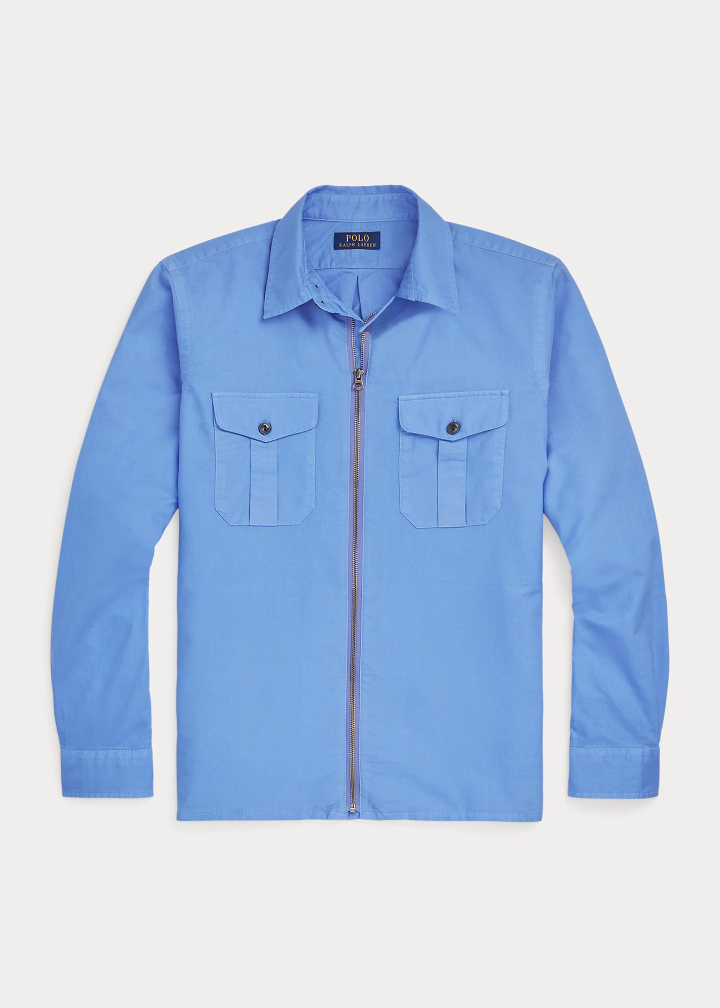 Garment-Dyed Oxford Overshirt