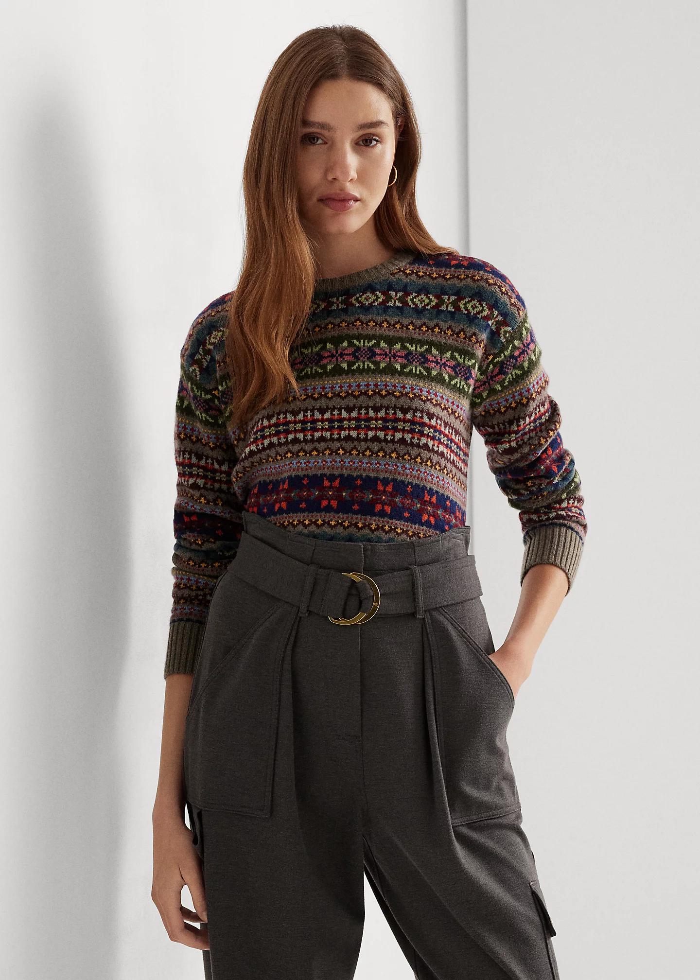 Fair Isle Wool-Blend Sweater