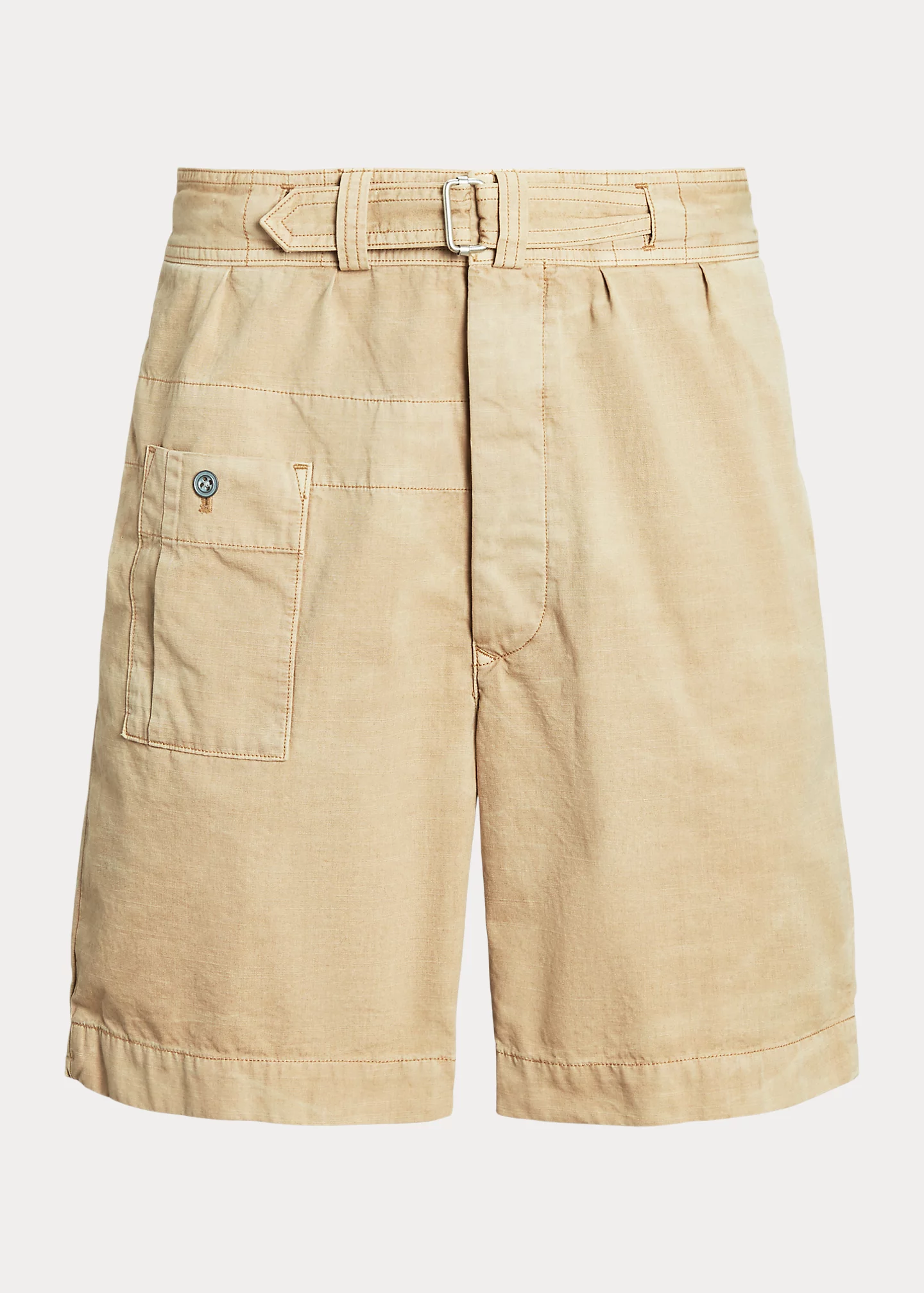 8-Inch Relaxed Fit Canvas Cargo Short