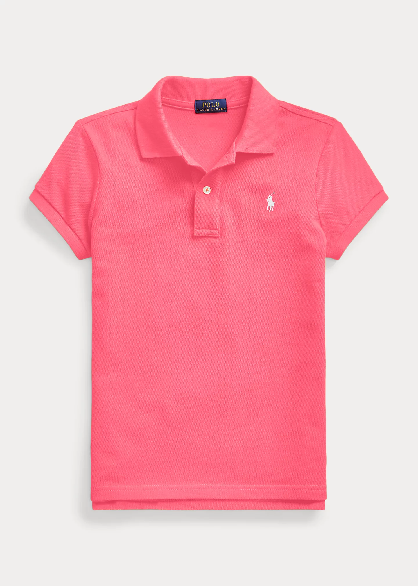 Cotton Mesh Polo Shirt