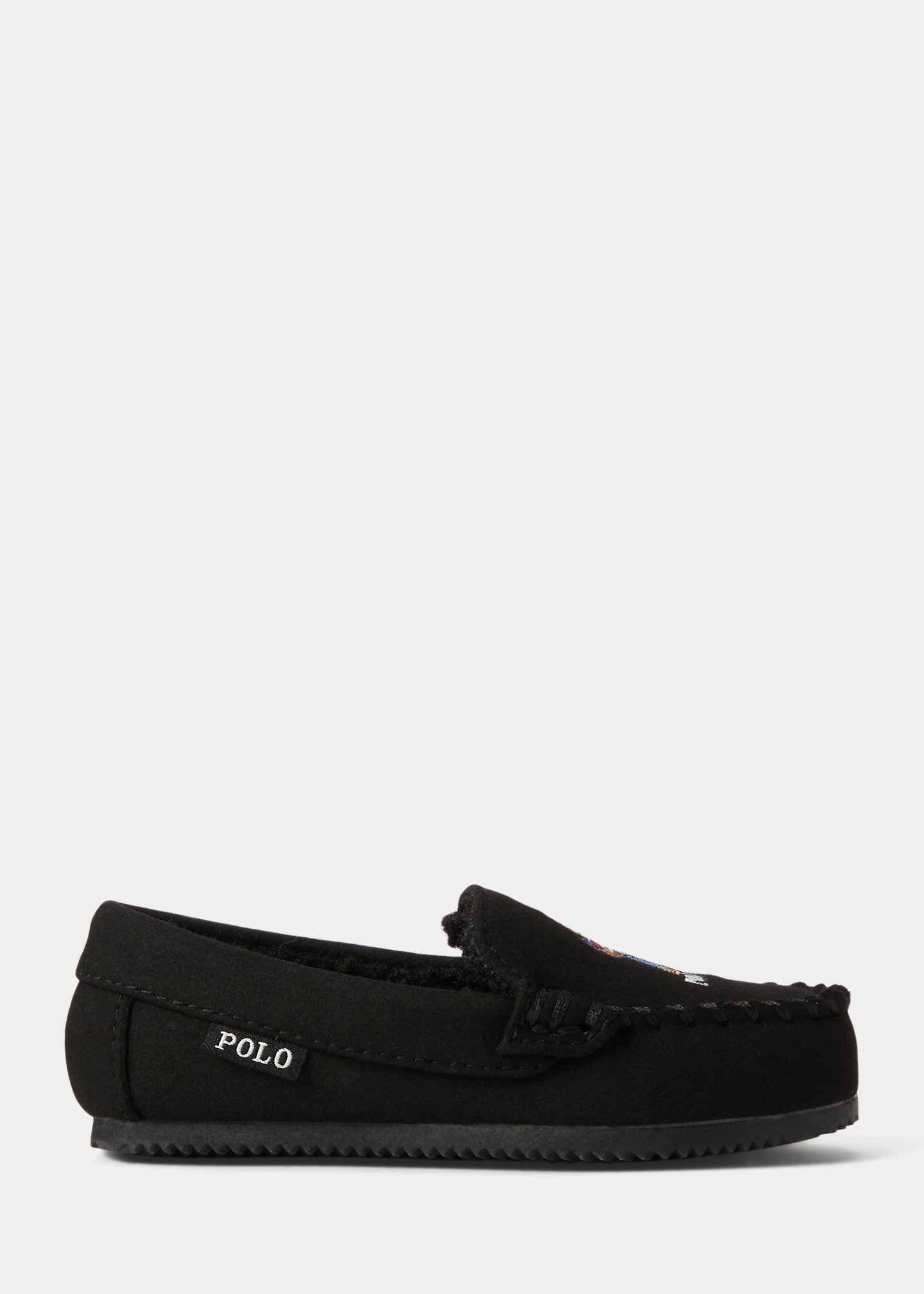 Polo Bear Faux-Suede Slipper