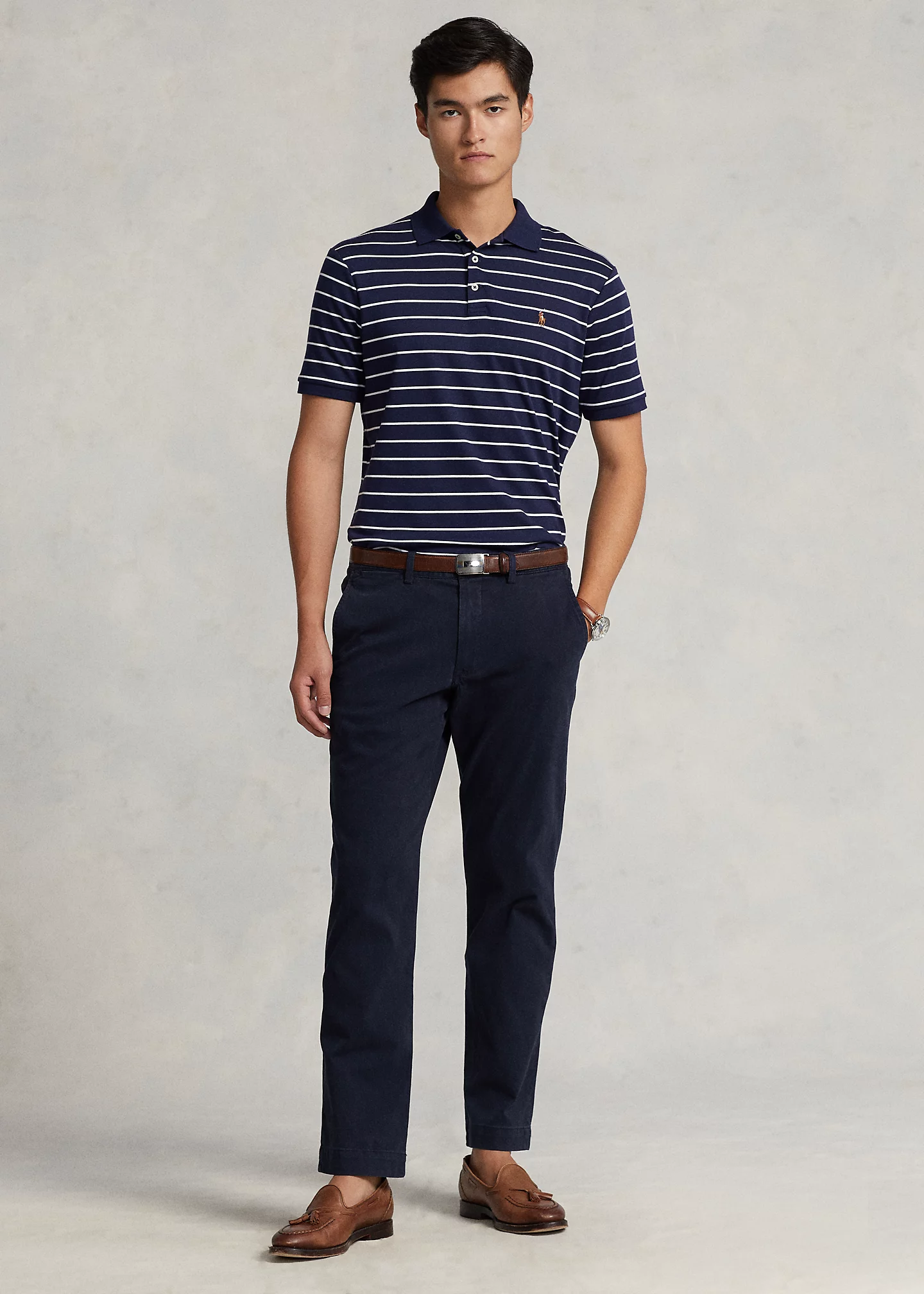 Stretch Straight Fit Chino Pant