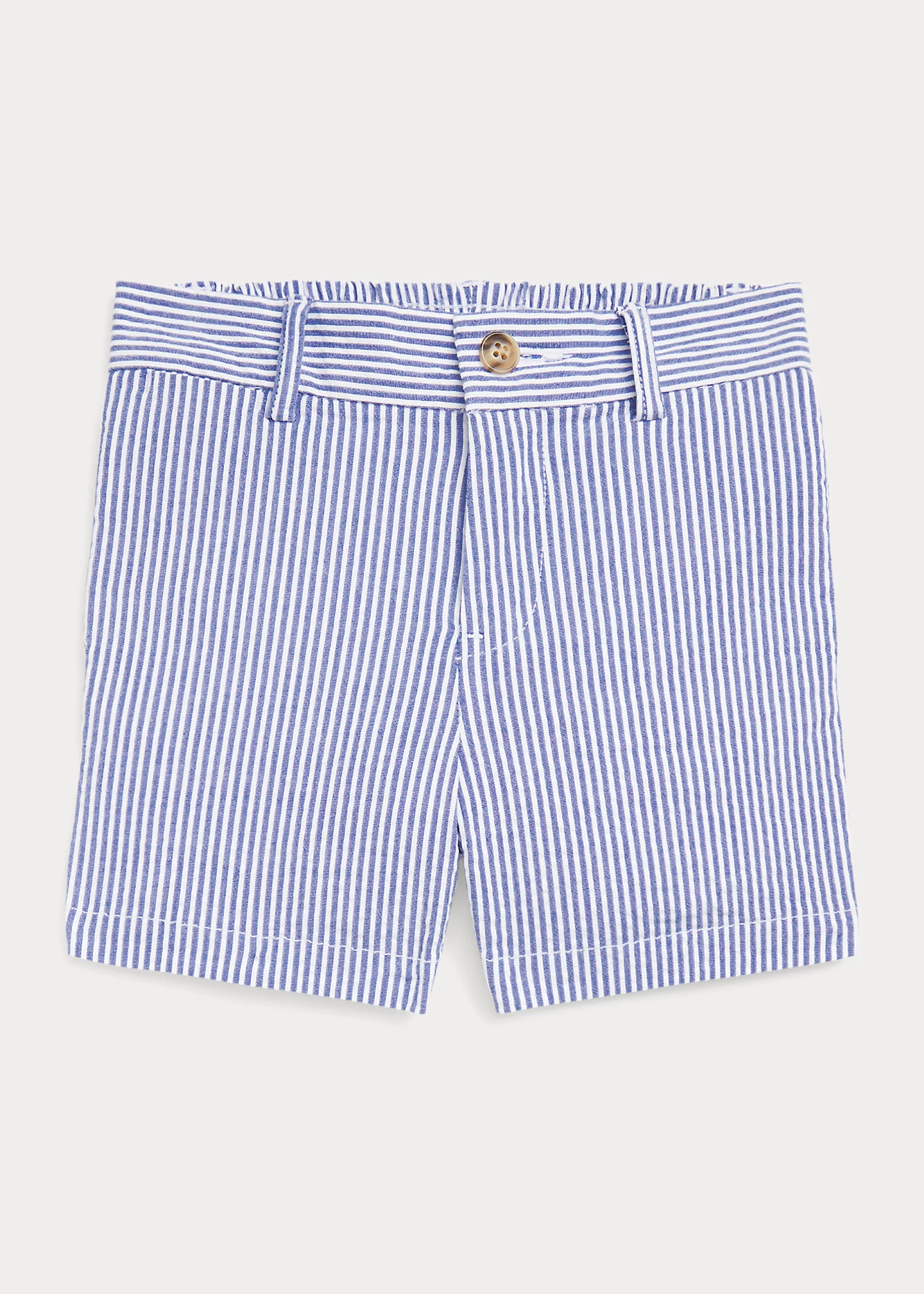 Stretch Cotton Seersucker Short