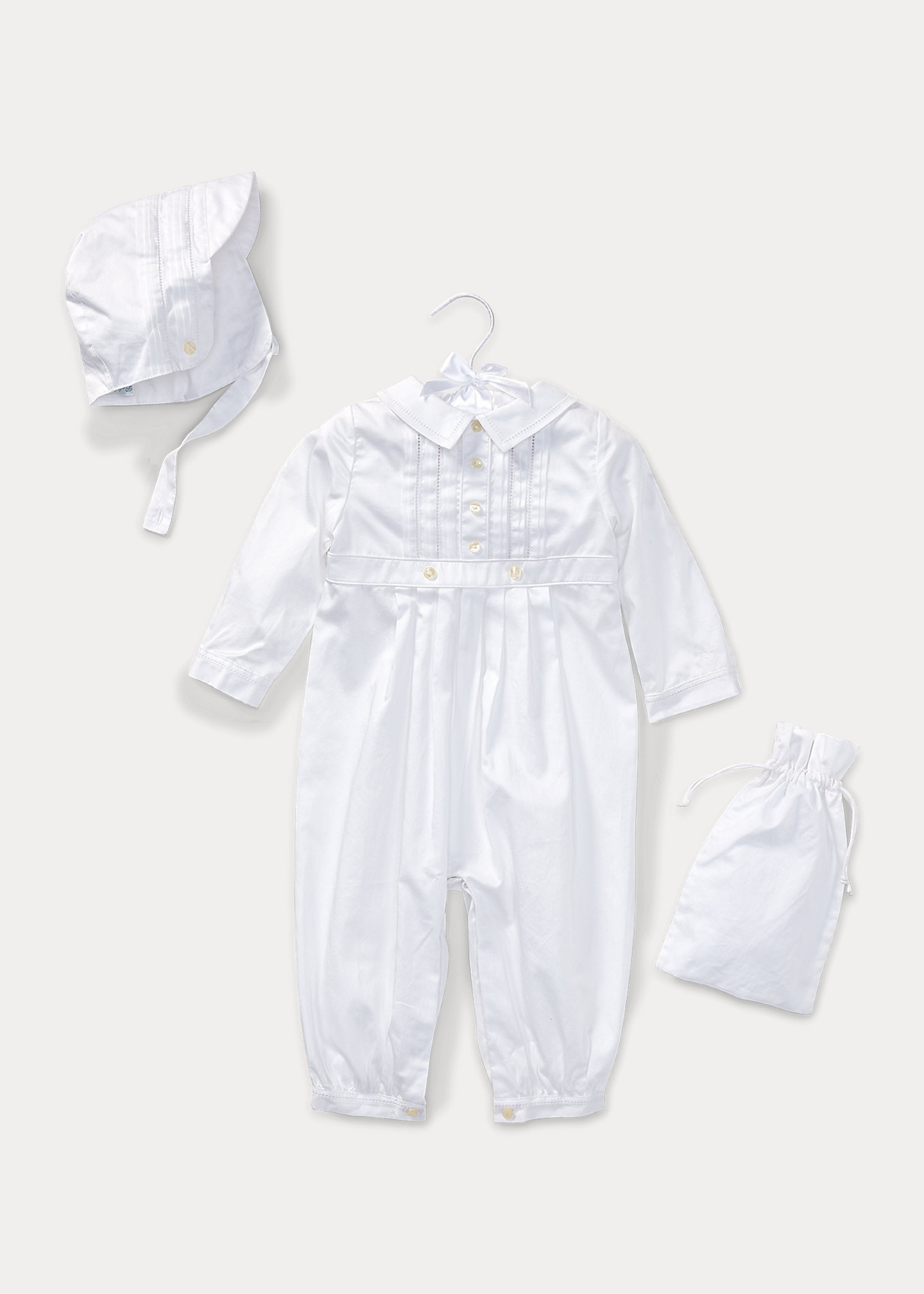 Cotton Christening Coverall