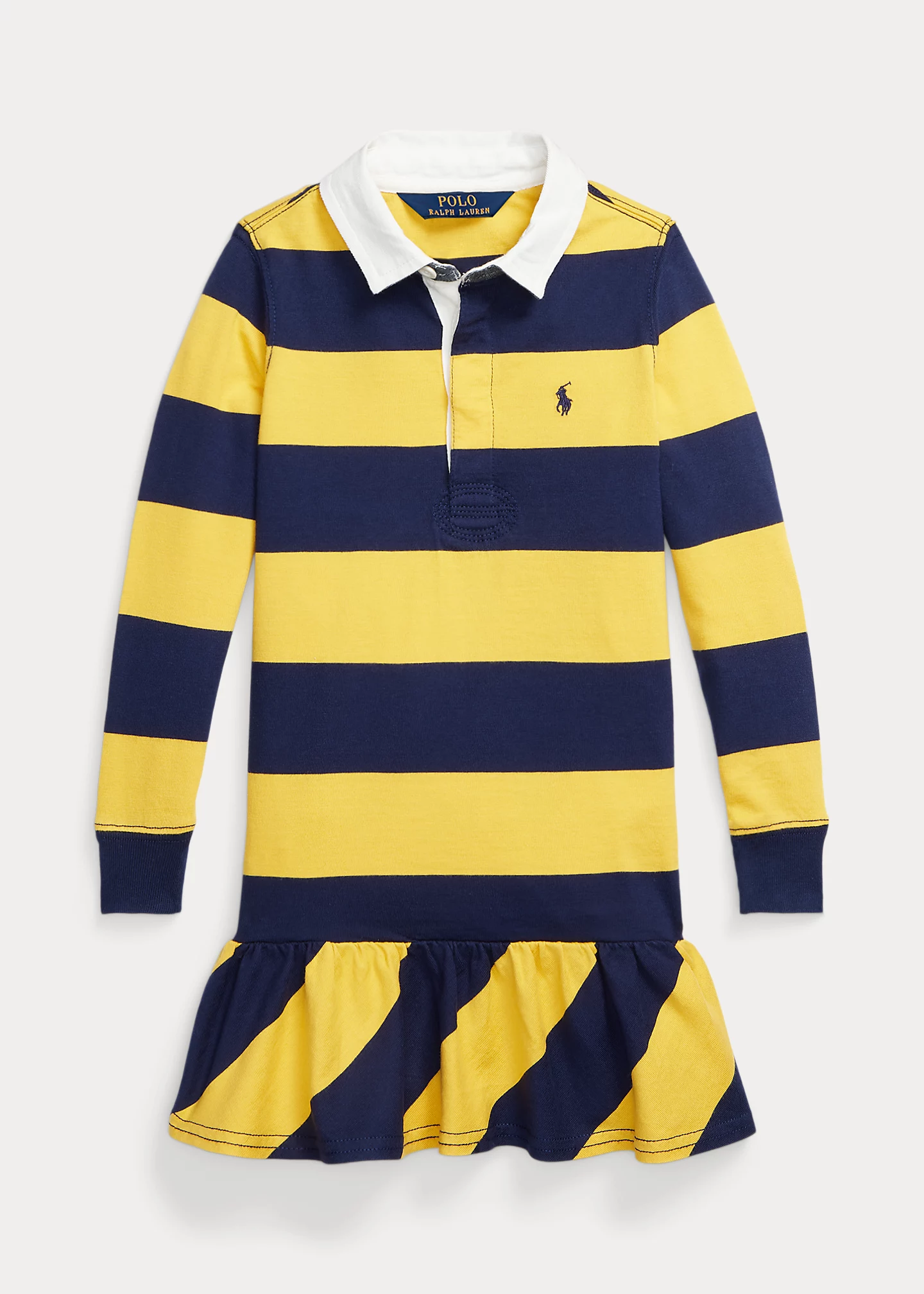 Striped Cotton Jersey Rugby Dress
