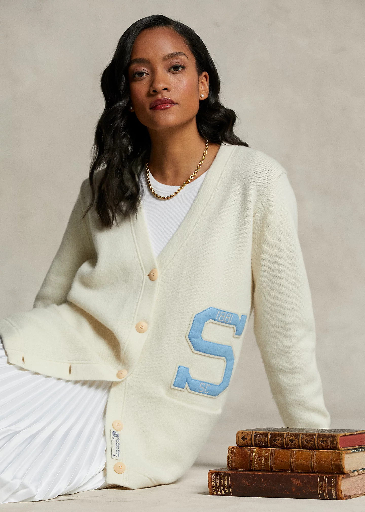 The Spelman Collection V-Neck Cardigan