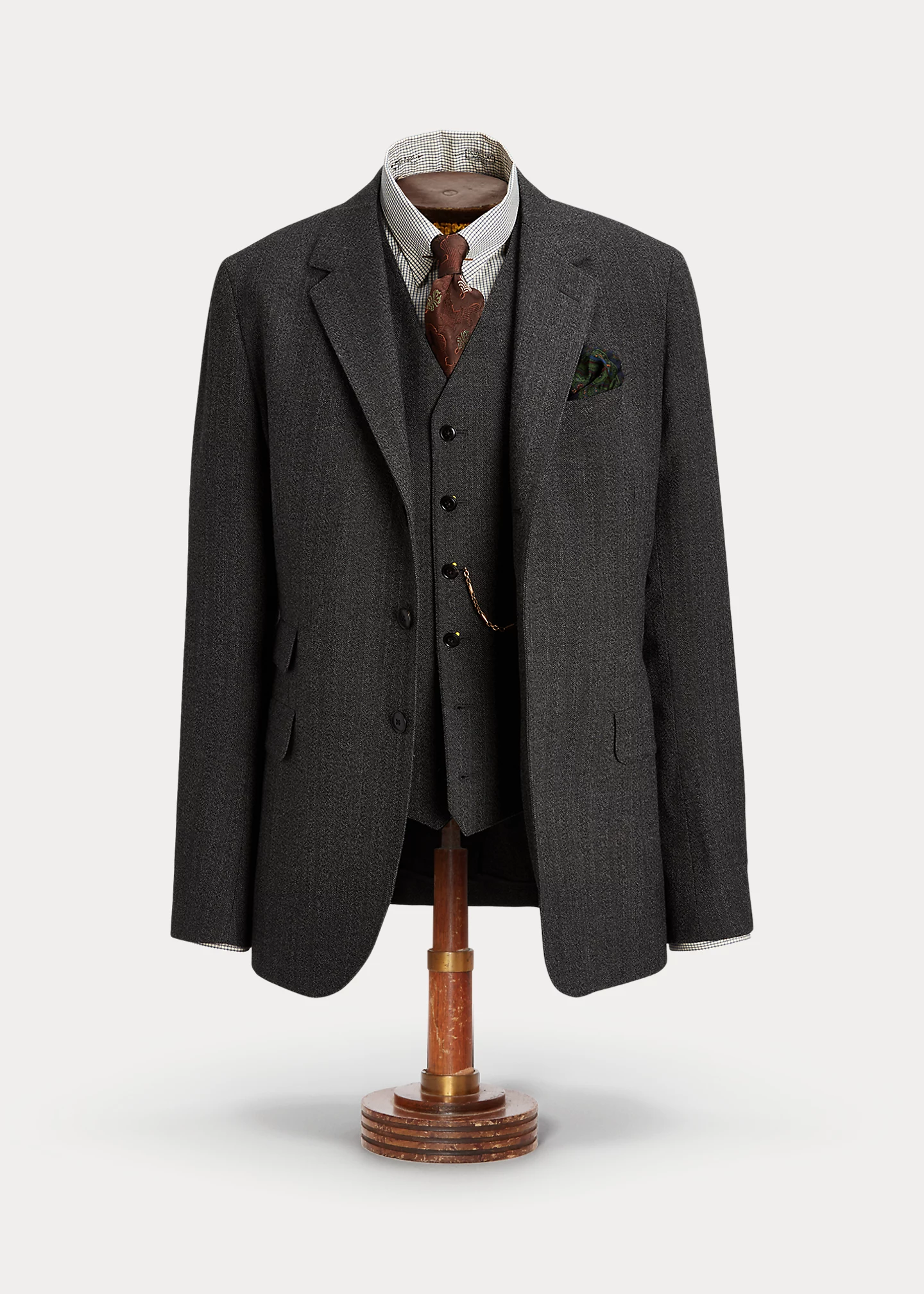 Wool Tweed Suit Jacket