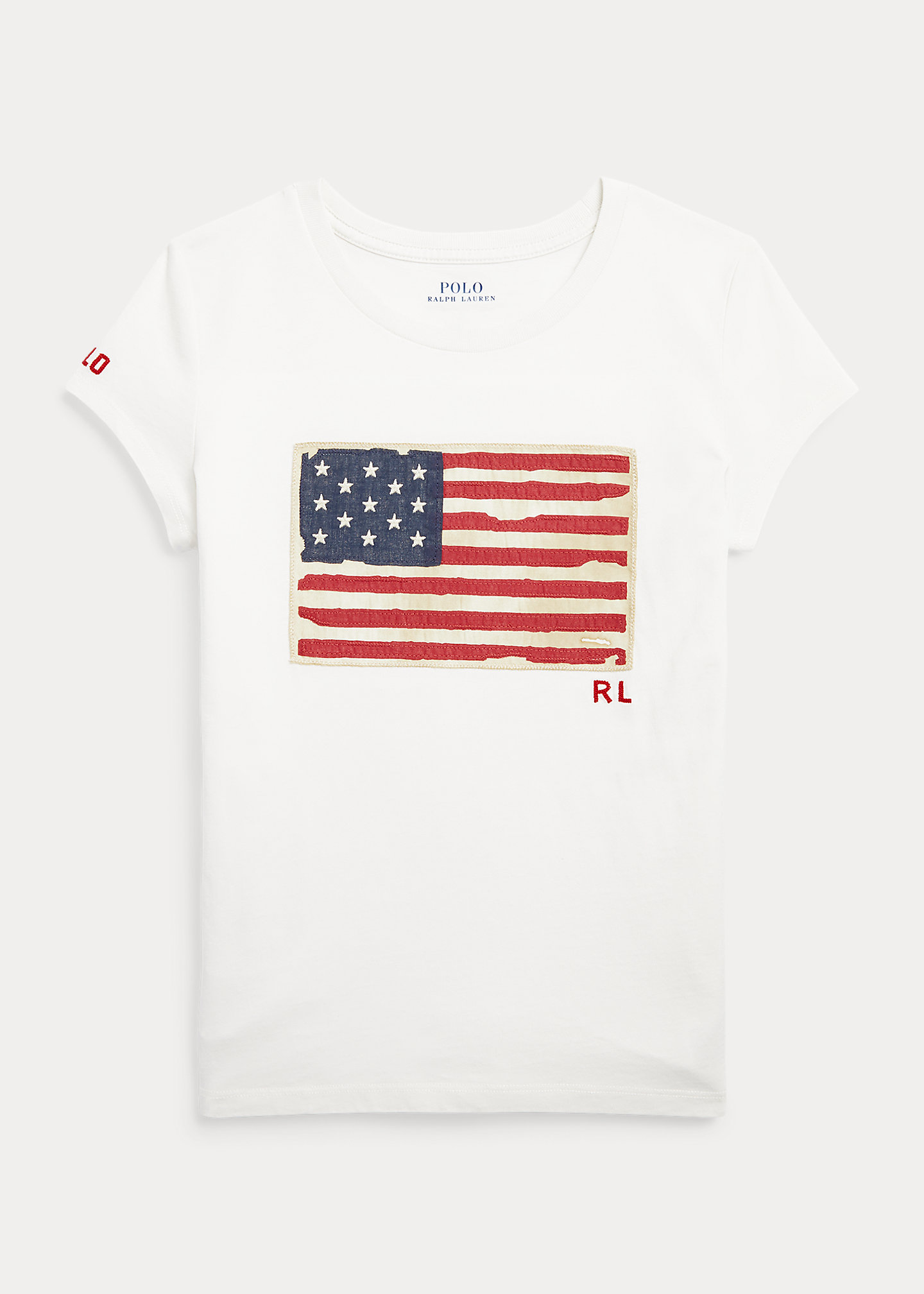 Flag Cotton Jersey Tee