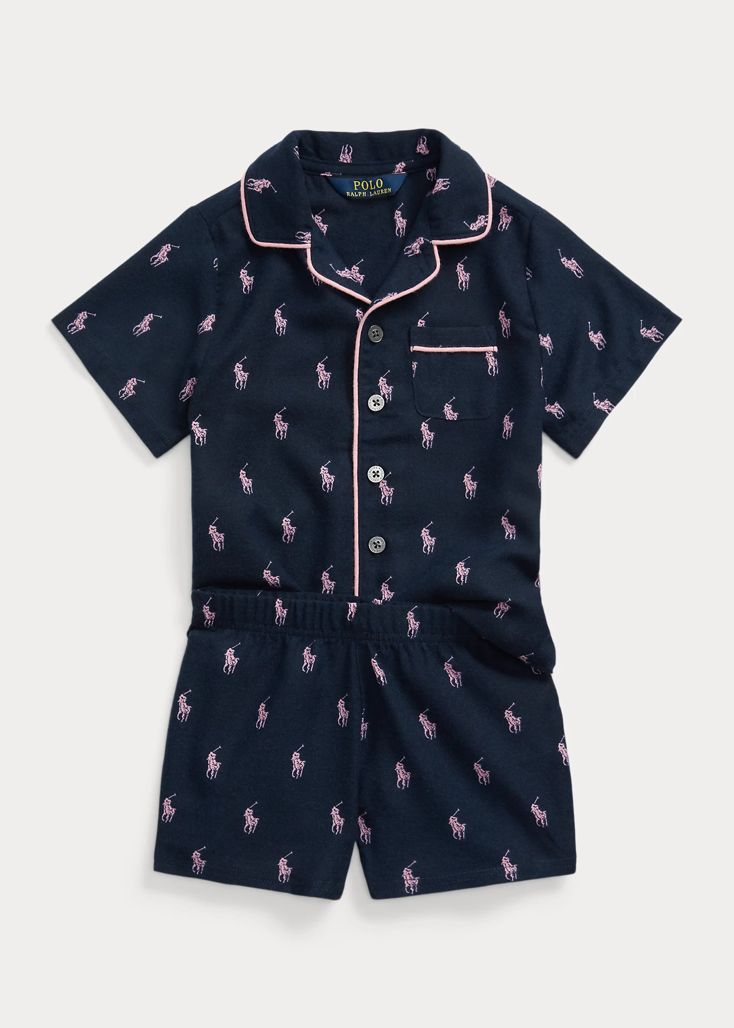 Polo Pony Flannel Sleep Set