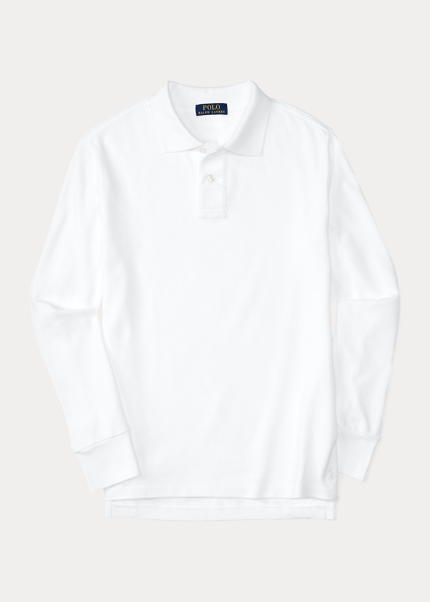 Long-Sleeve Uniform Polo Shirt