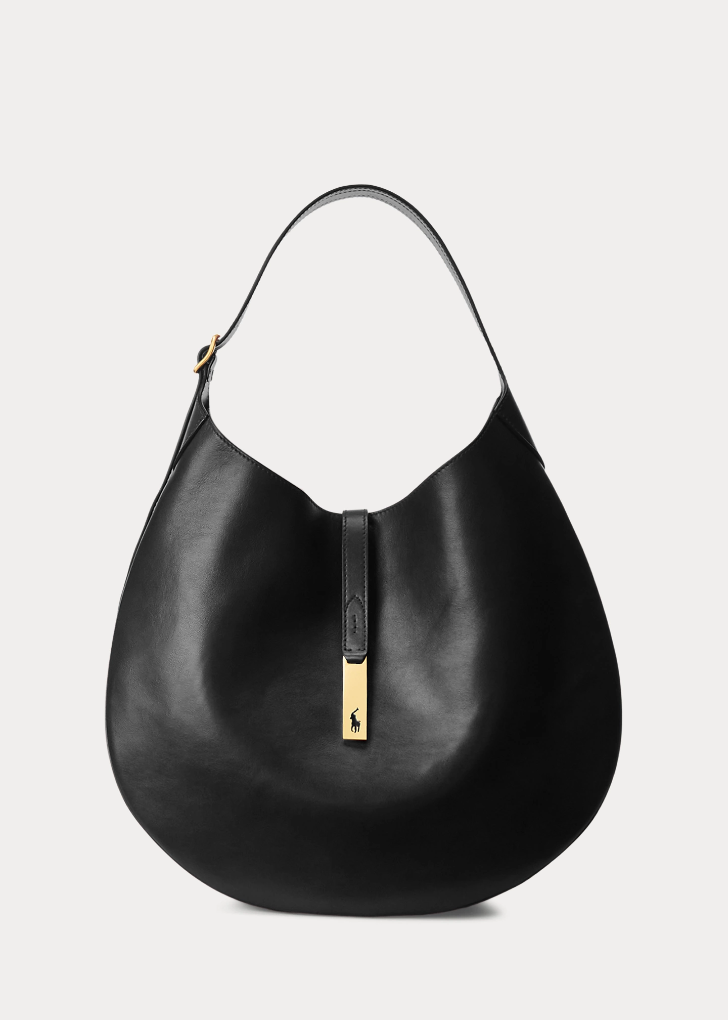 Polo ID Calfskin Large Shoulder Bag