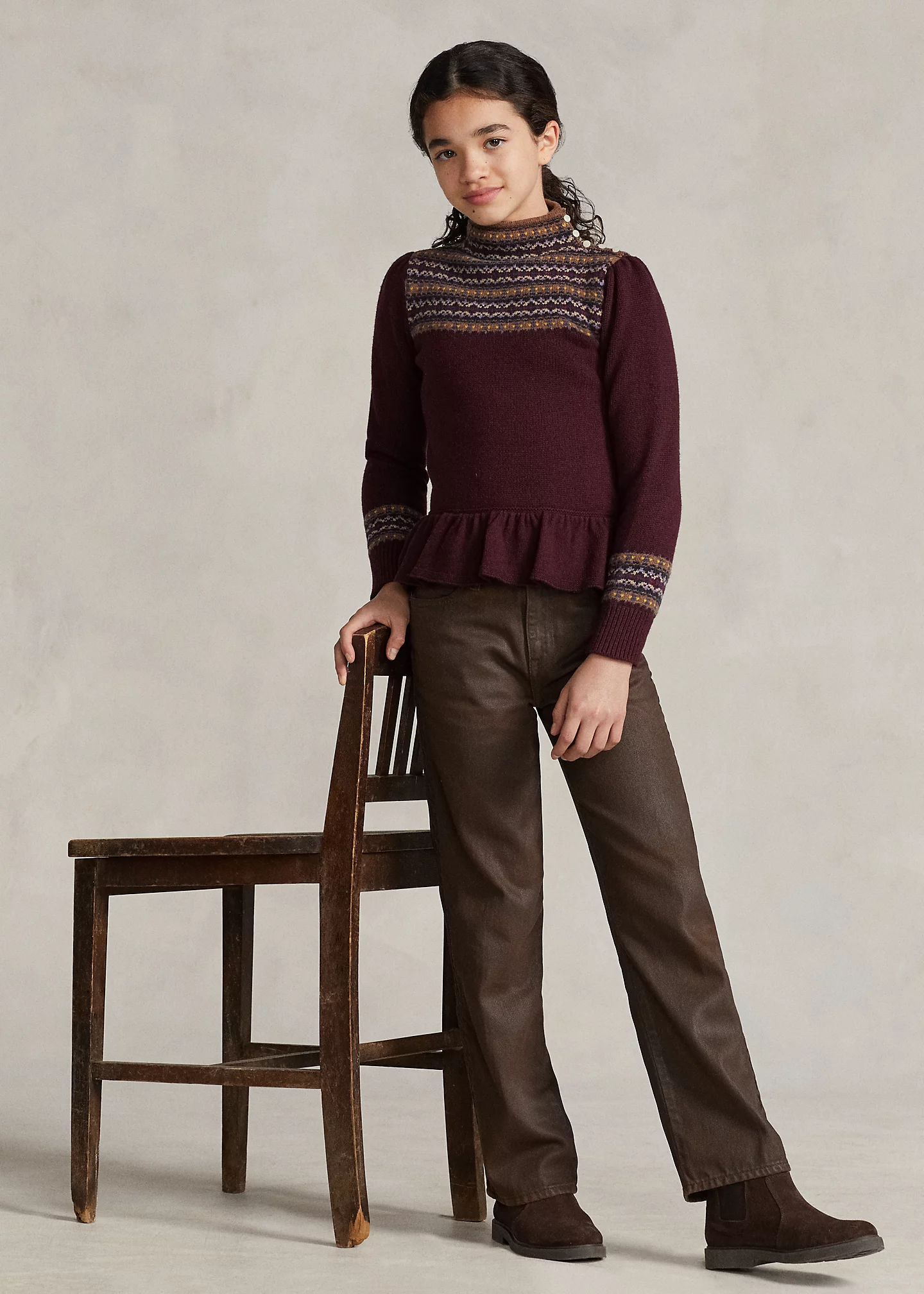 High-Rise Straight Jean