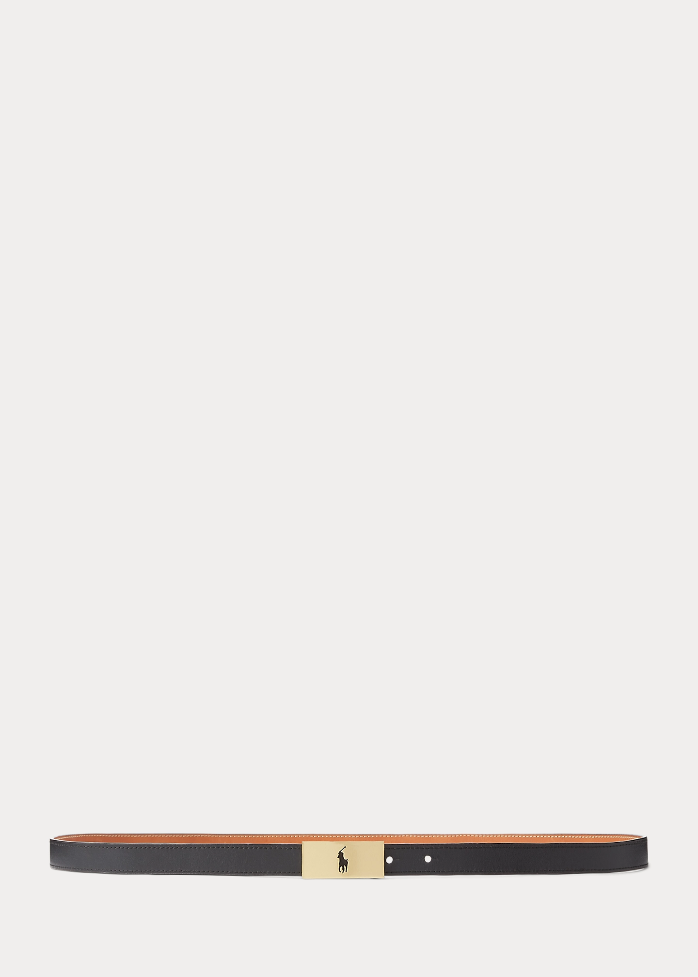 Polo ID Reversible Vachetta Leather Belt