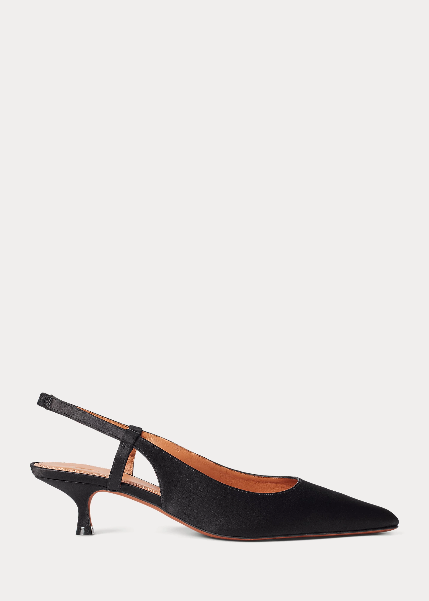 Satin Slingback Heel