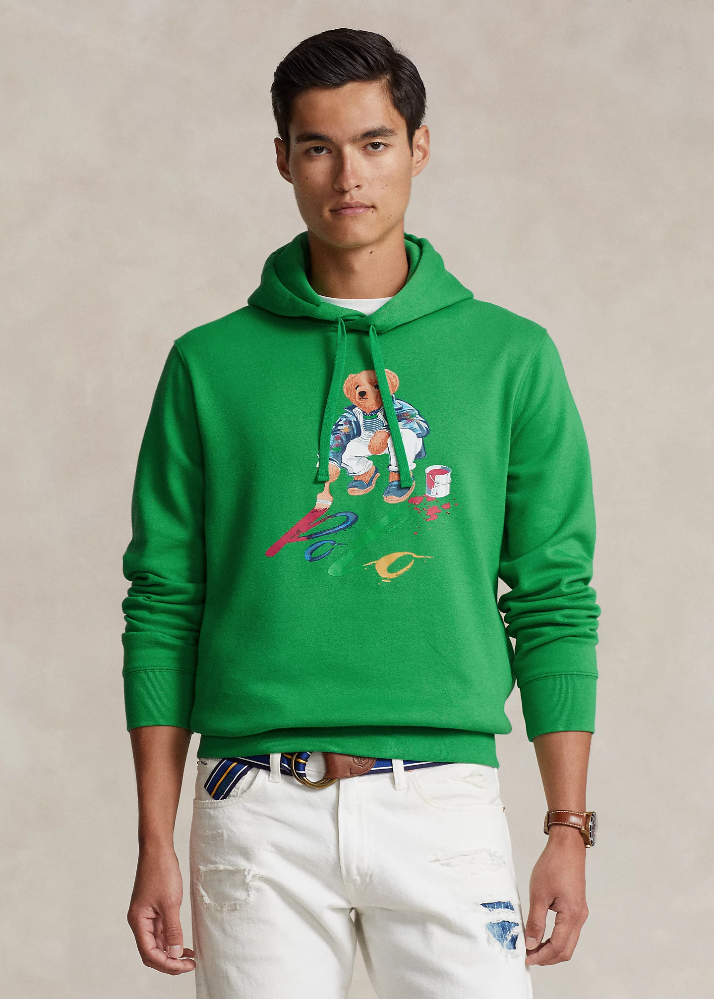 Polo Bear Fleece Hoodie