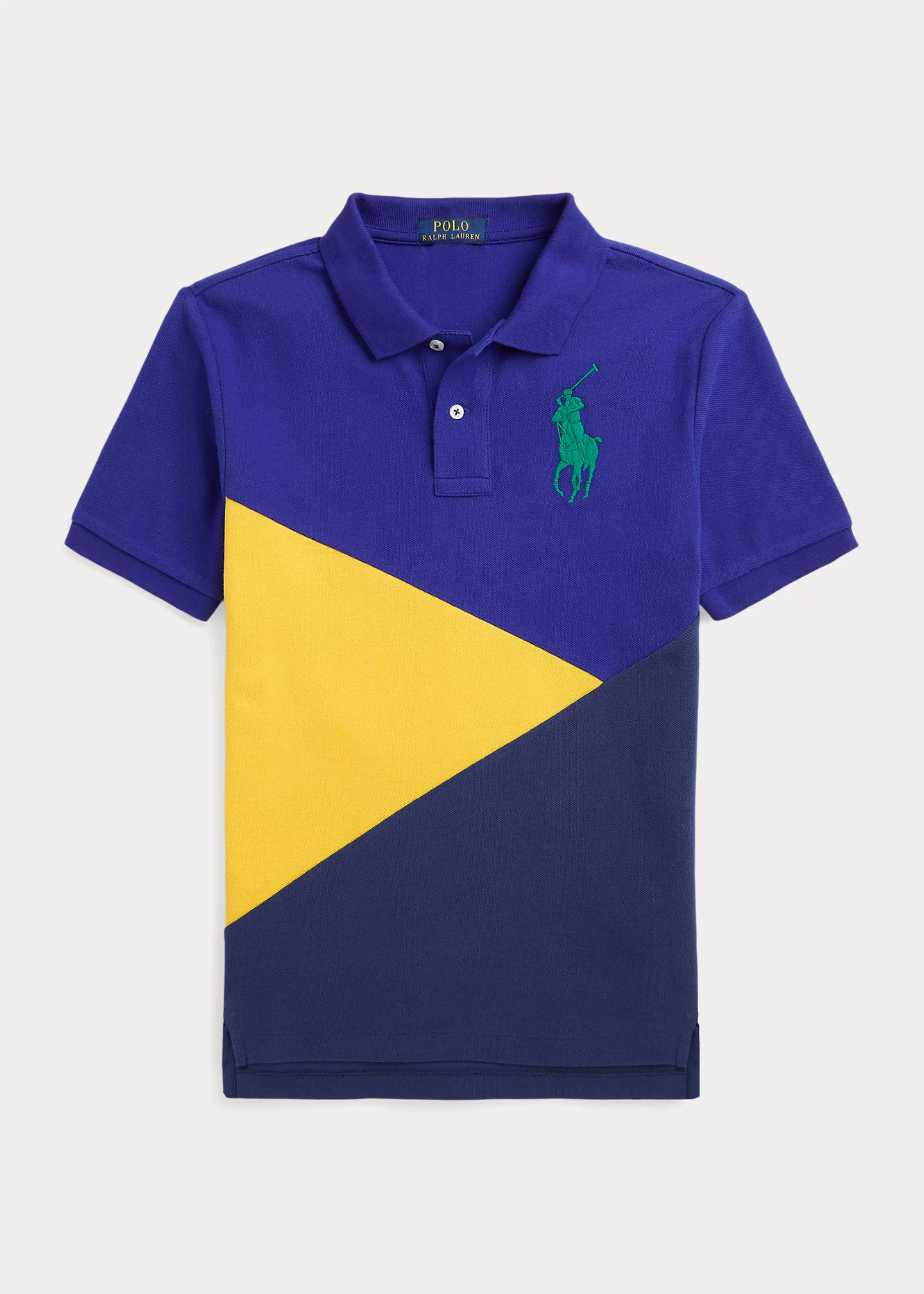 Big Pony Cotton Mesh Polo Shirt