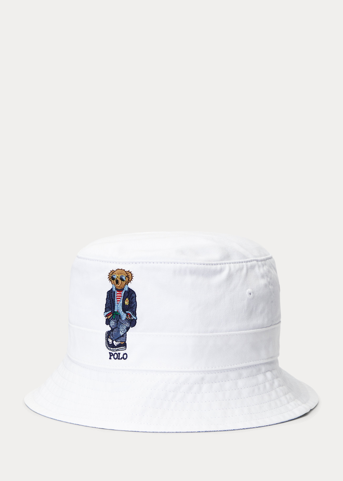 Polo Bear Twill Bucket Hat