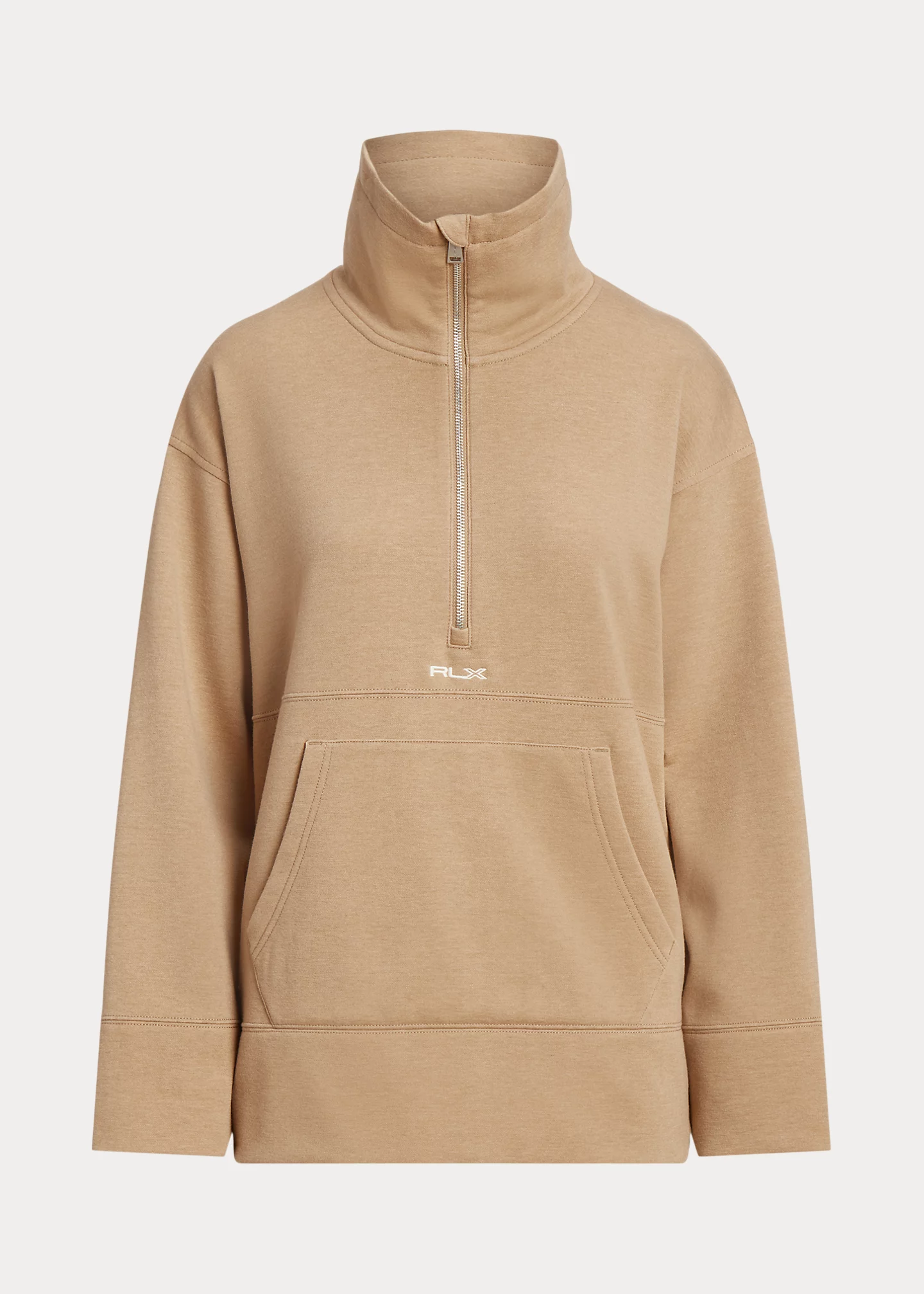 Quarter-Zip Pullover Fleece Tunic