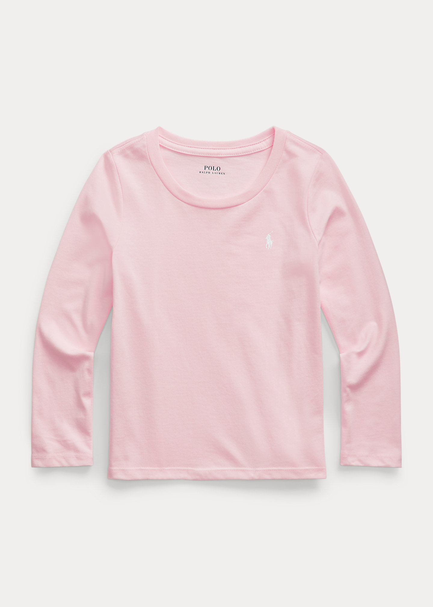 Cotton Jersey Long-Sleeve Tee