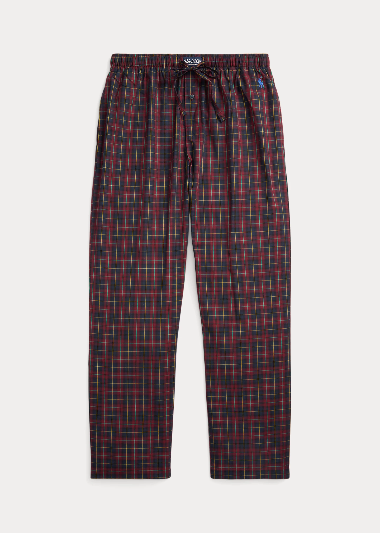 Plaid Cotton Pajama Pant