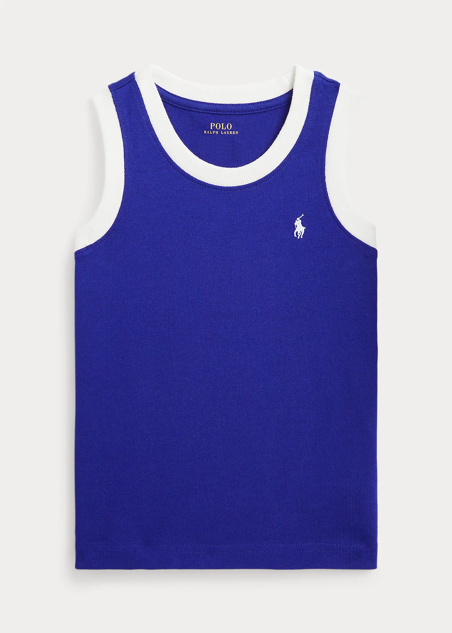 Logo Cotton Jersey Tank