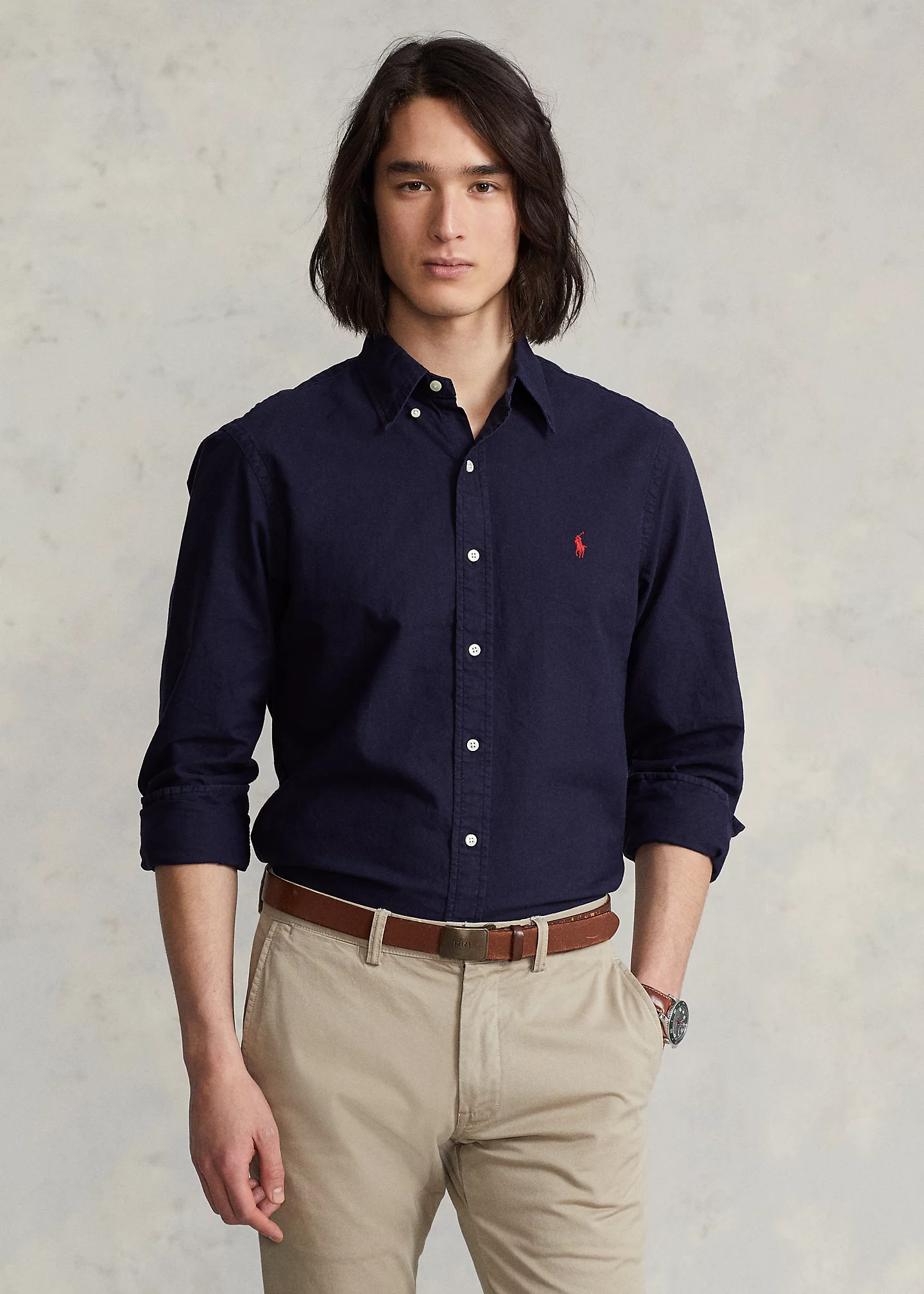 Garment-Dyed Oxford Shirt - All Fits