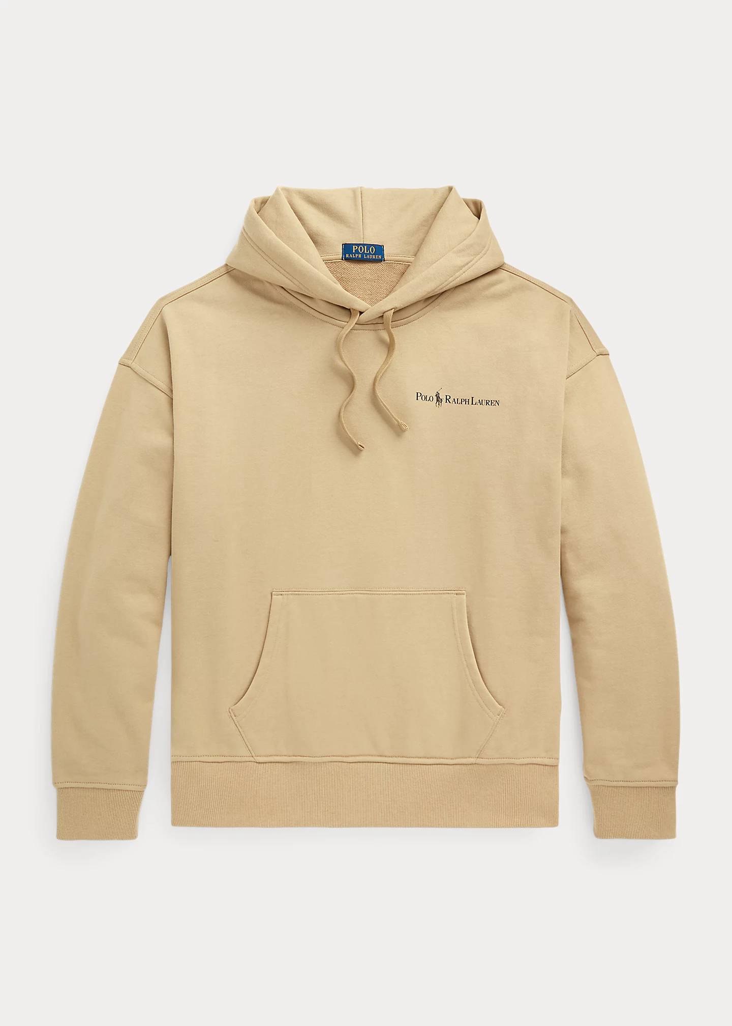 Relaxed Fit Logo Fleece Hoodie