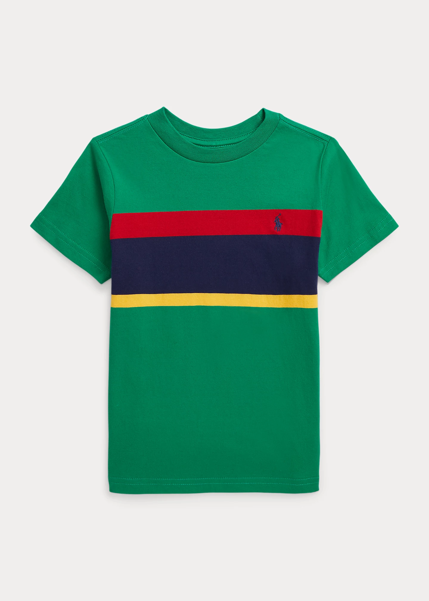 Striped Cotton Jersey Tee