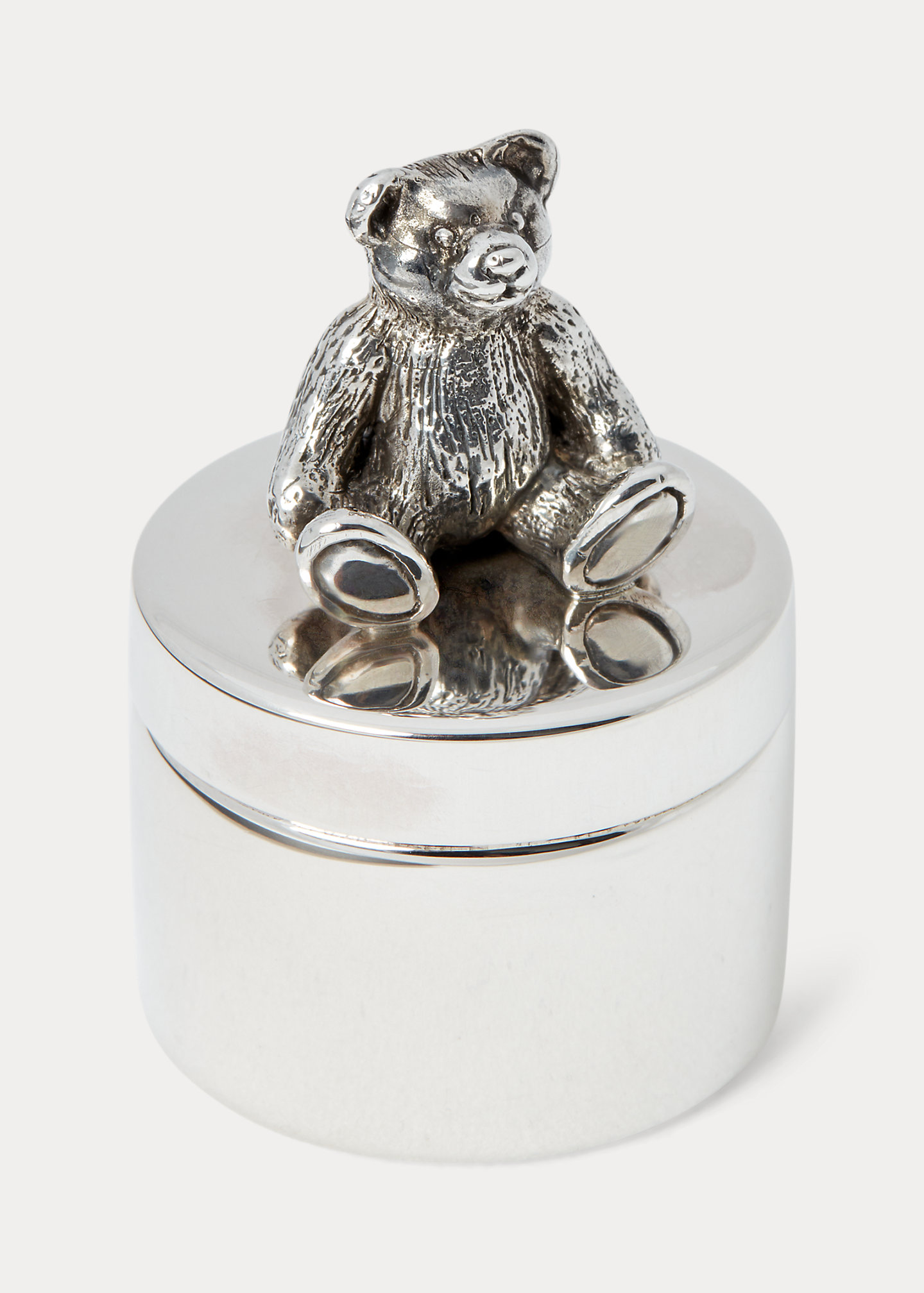 Bear Sterling Silver Tooth Box
