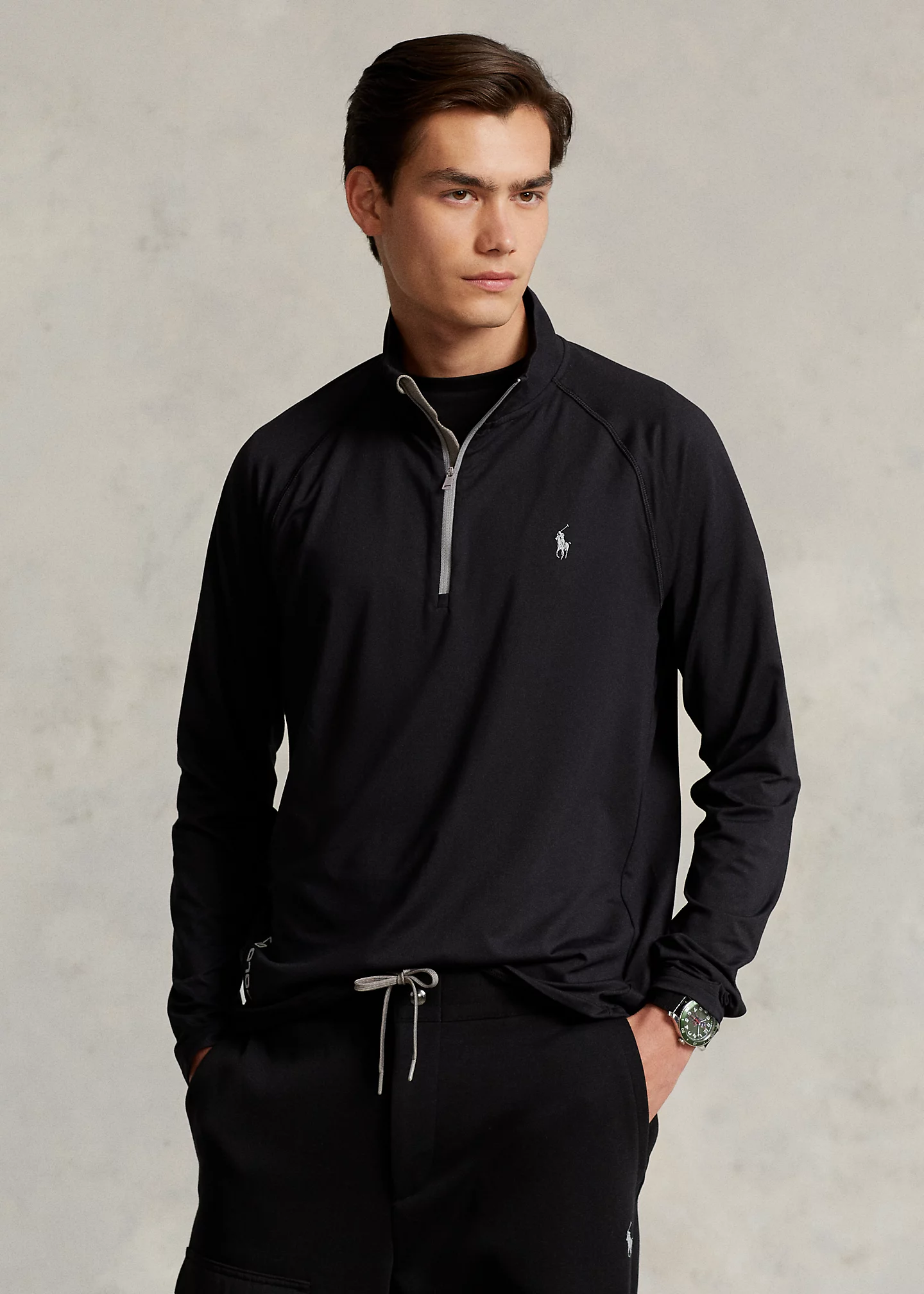 Performance Jersey Quarter-Zip Pullover