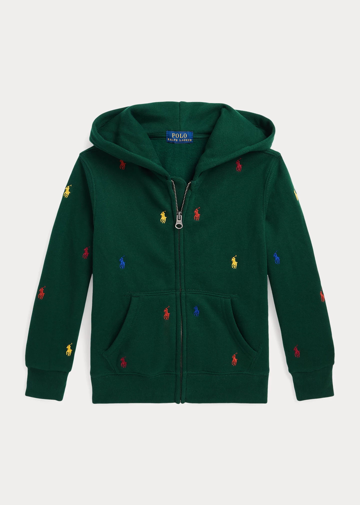 Polo Pony Fleece Full-Zip Hoodie