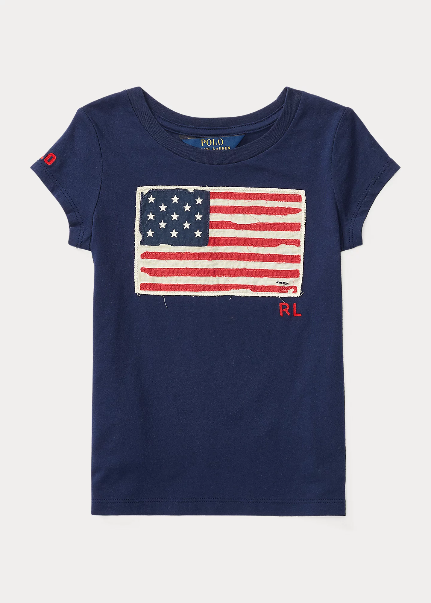 Flag Cotton Jersey Tee