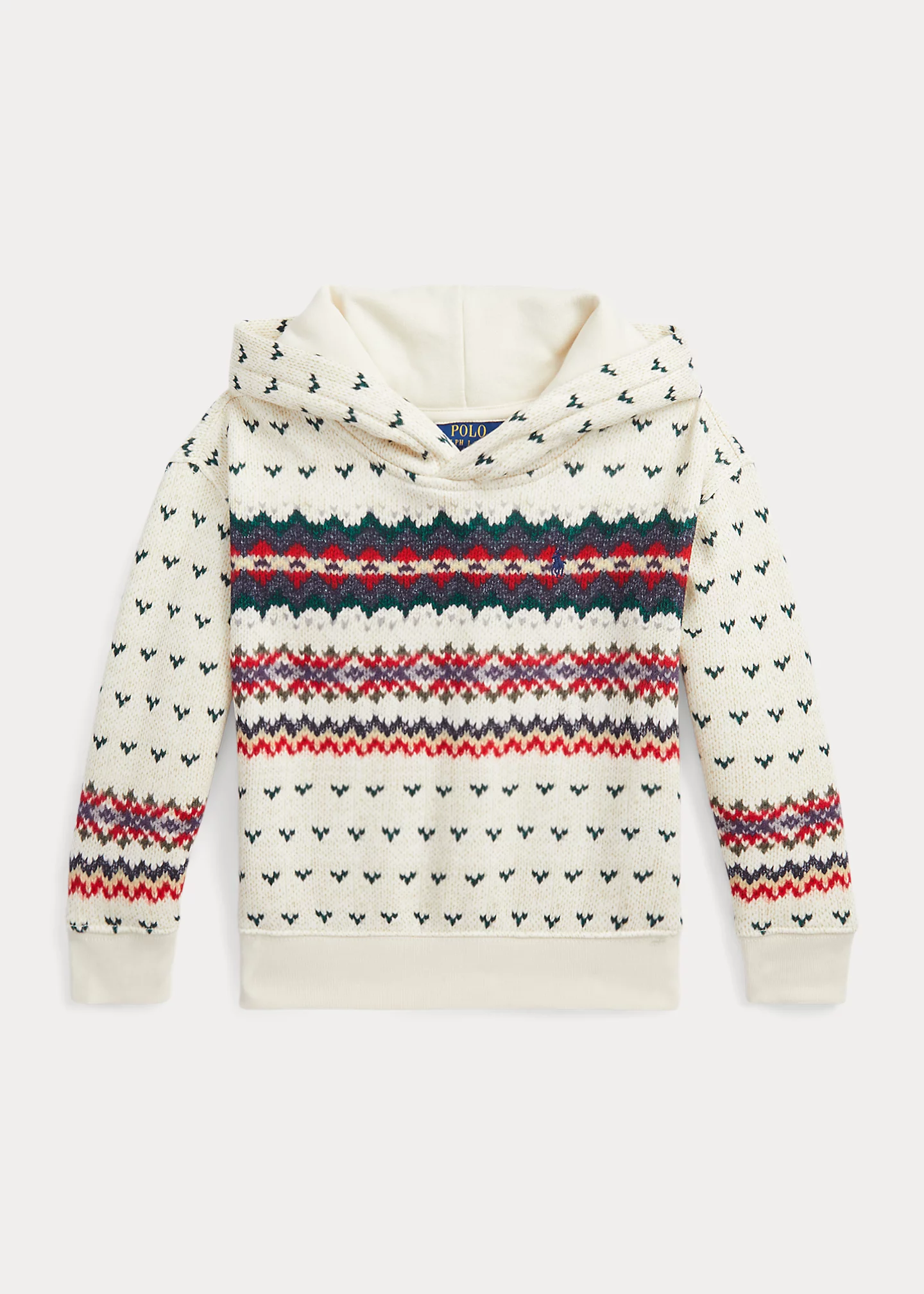 Fair Isle Fleece Hoodie