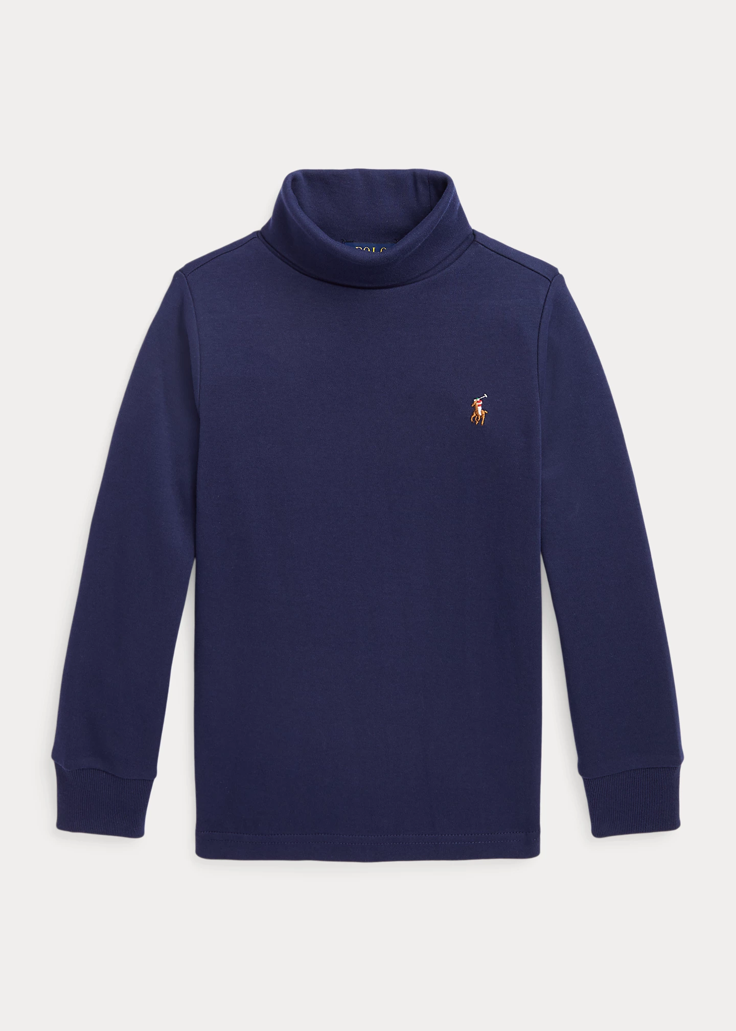 Cotton Interlock Turtleneck