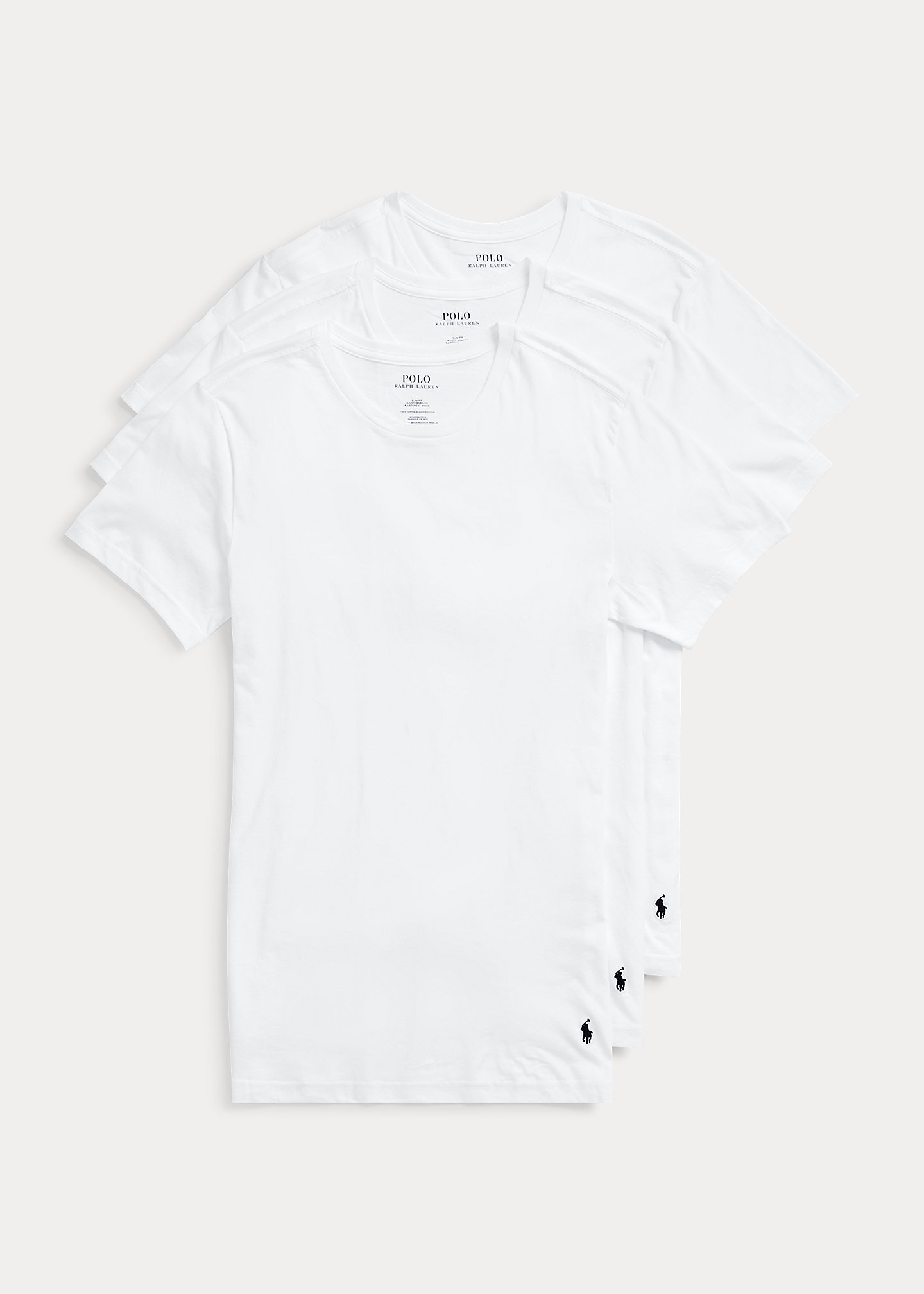 Slim Fit Wicking Crew 3-Pack
