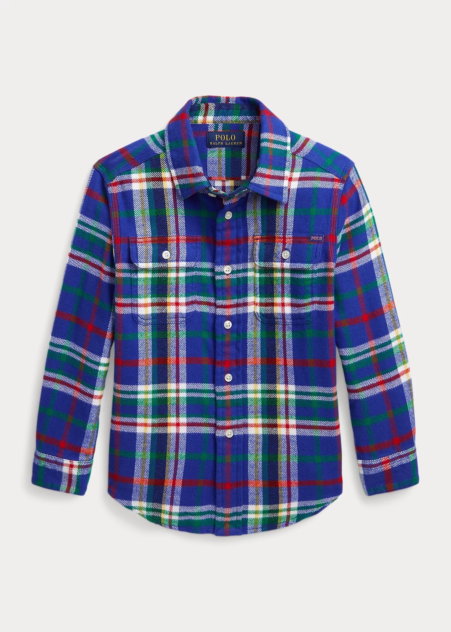 Plaid Cotton Flannel Workshirt