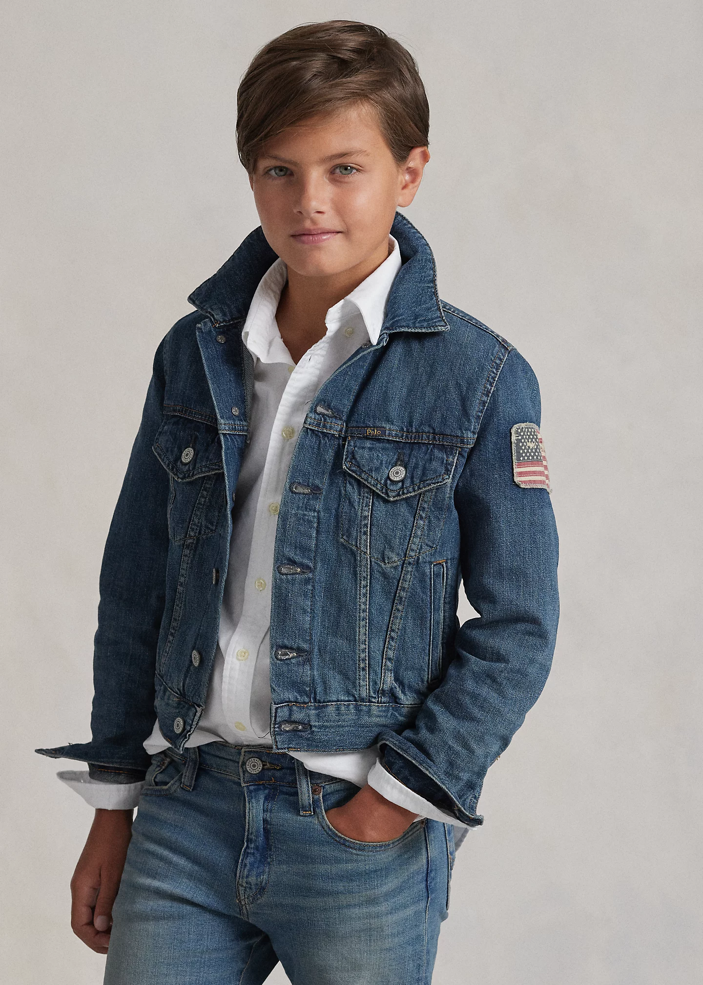Boys' Denim Trucker Jacket