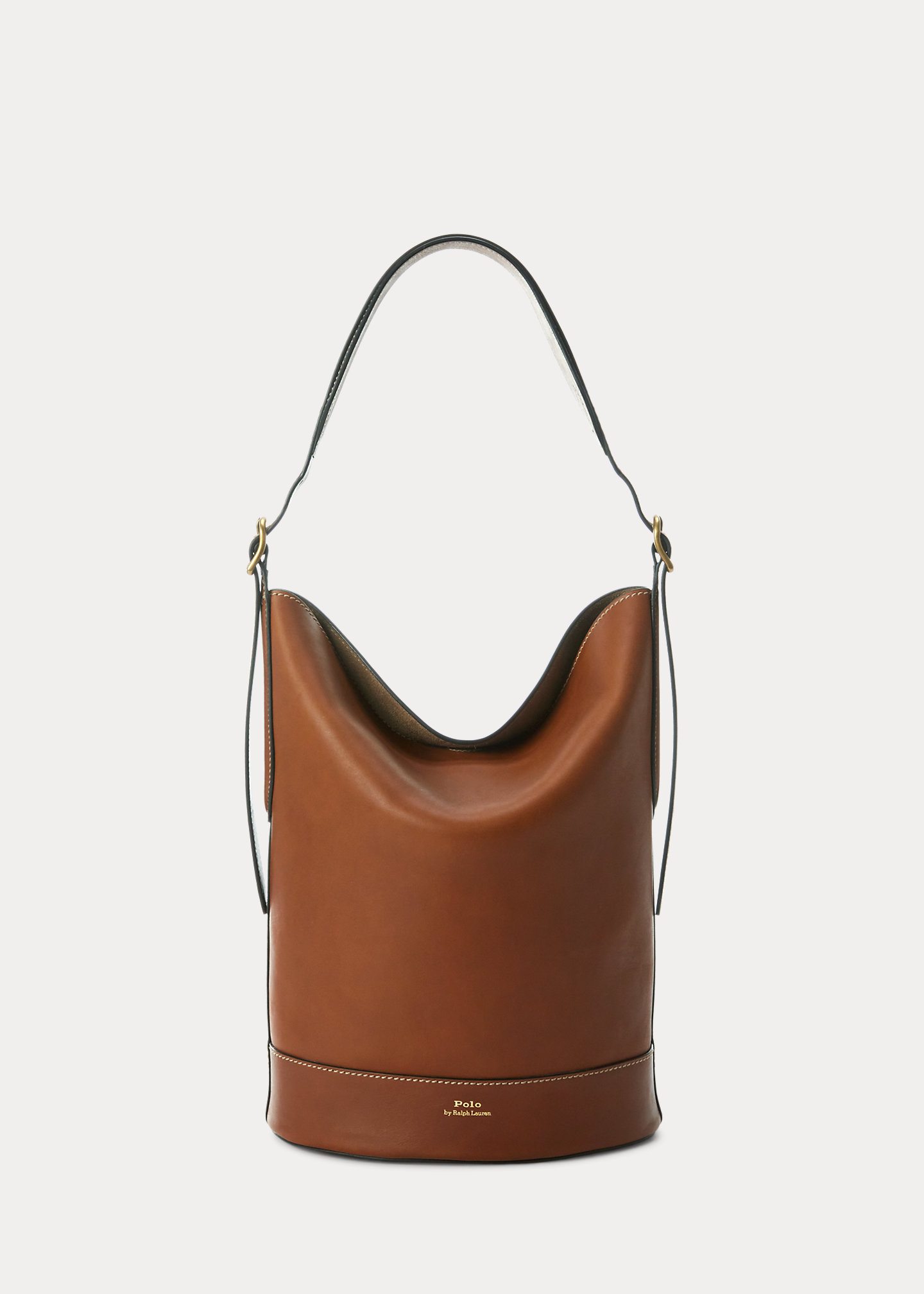 Leather Medium Bellport Bucket Bag
