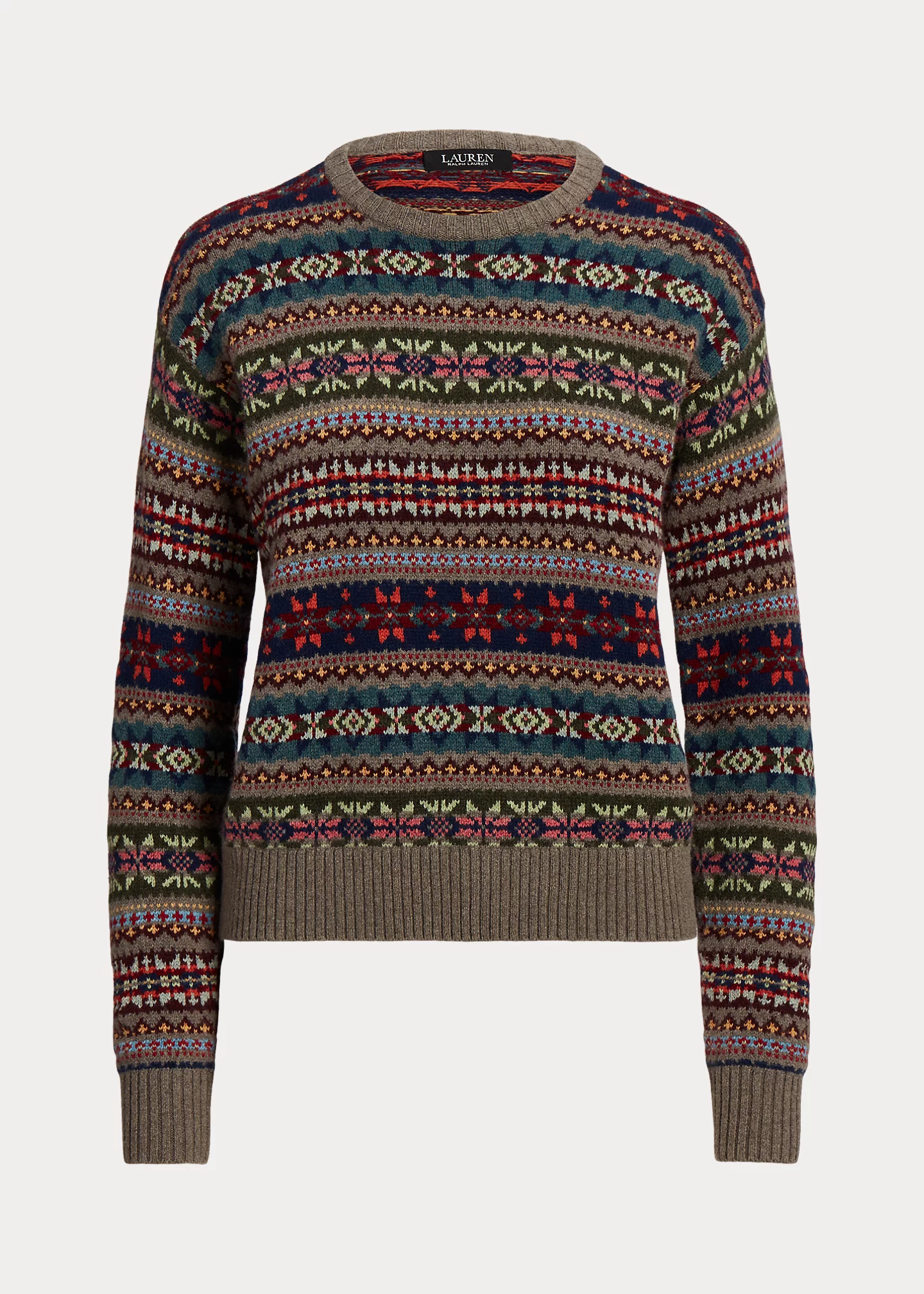 Fair Isle Wool-Blend Sweater