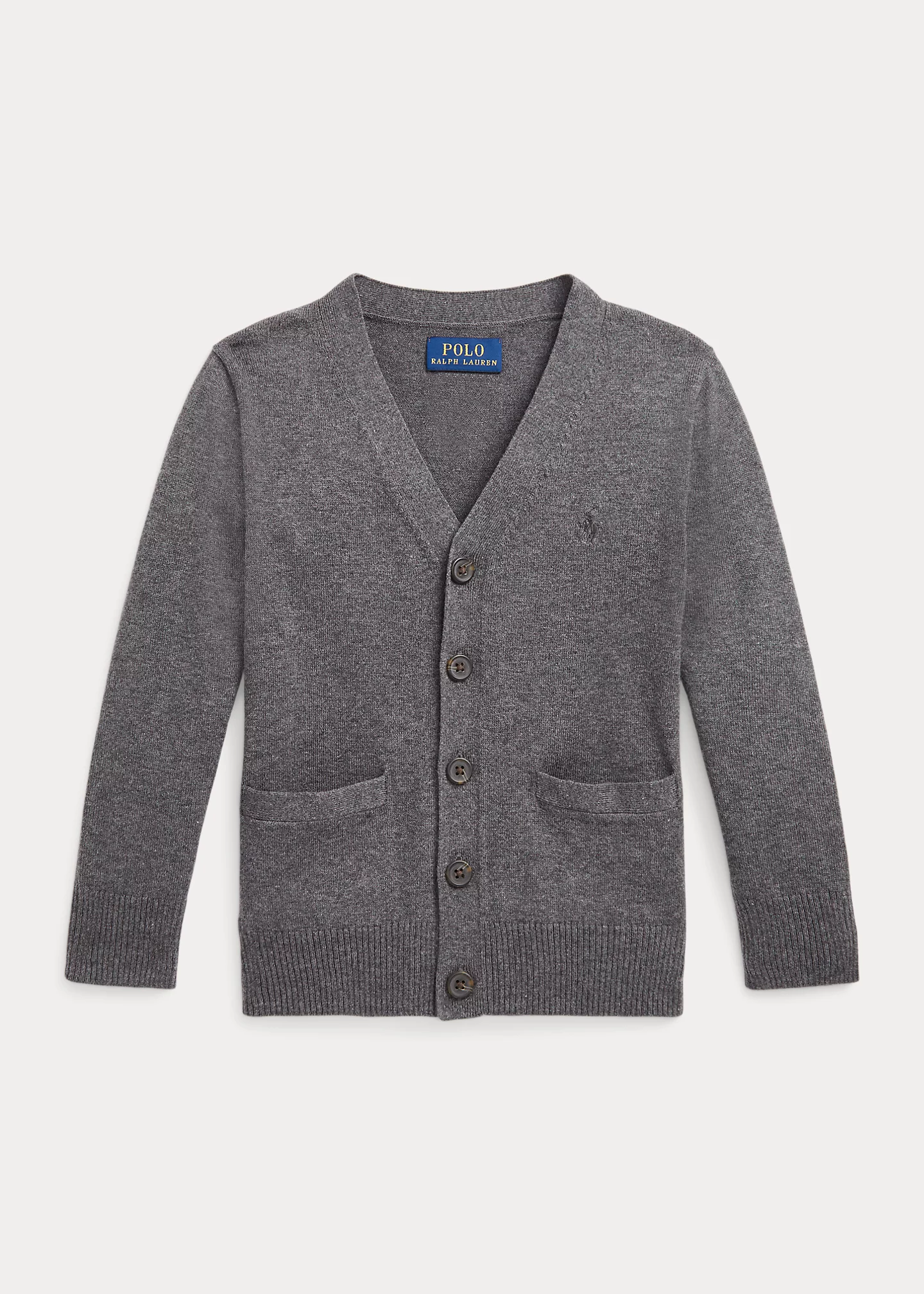 Cotton V-Neck Cardigan