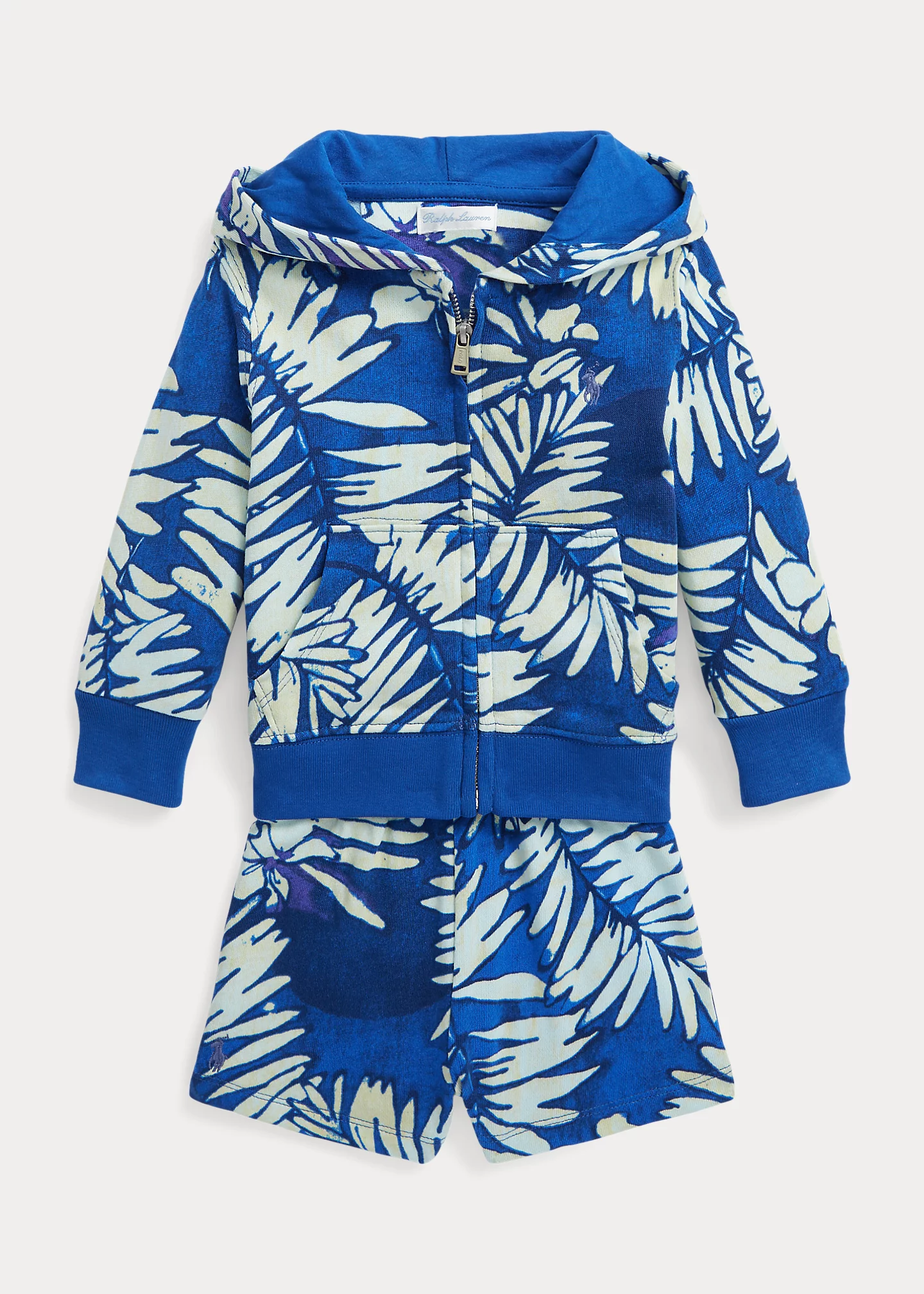 Tropical Spa Terry Hoodie & Short Set