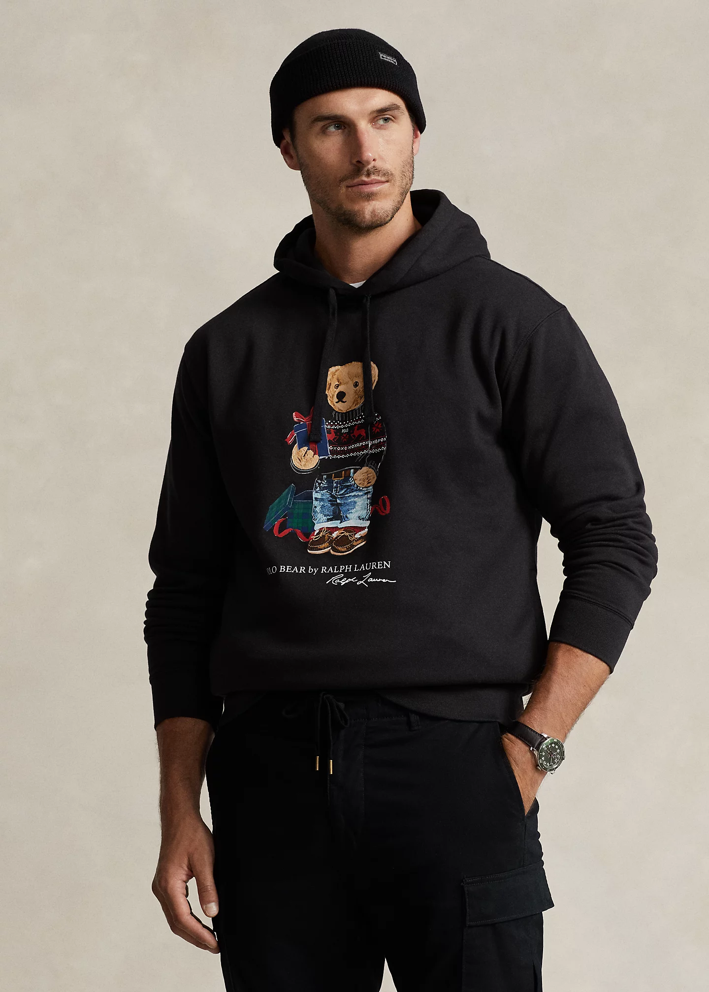 Polo Bear Fleece Hoodie
