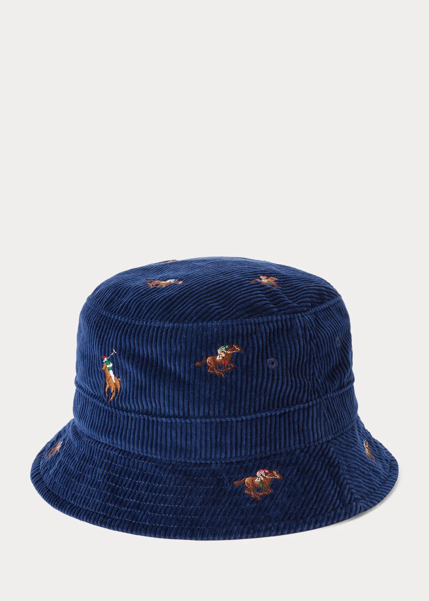 Equestrian Corduroy Bucket Hat