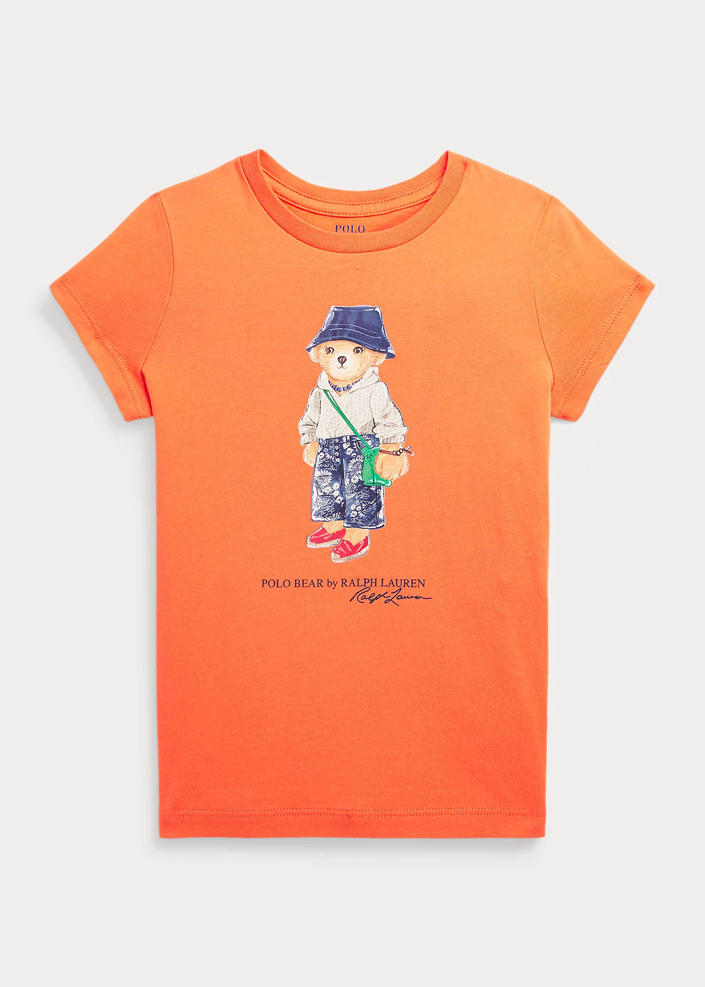 Polo Bear Cotton Jersey Tee