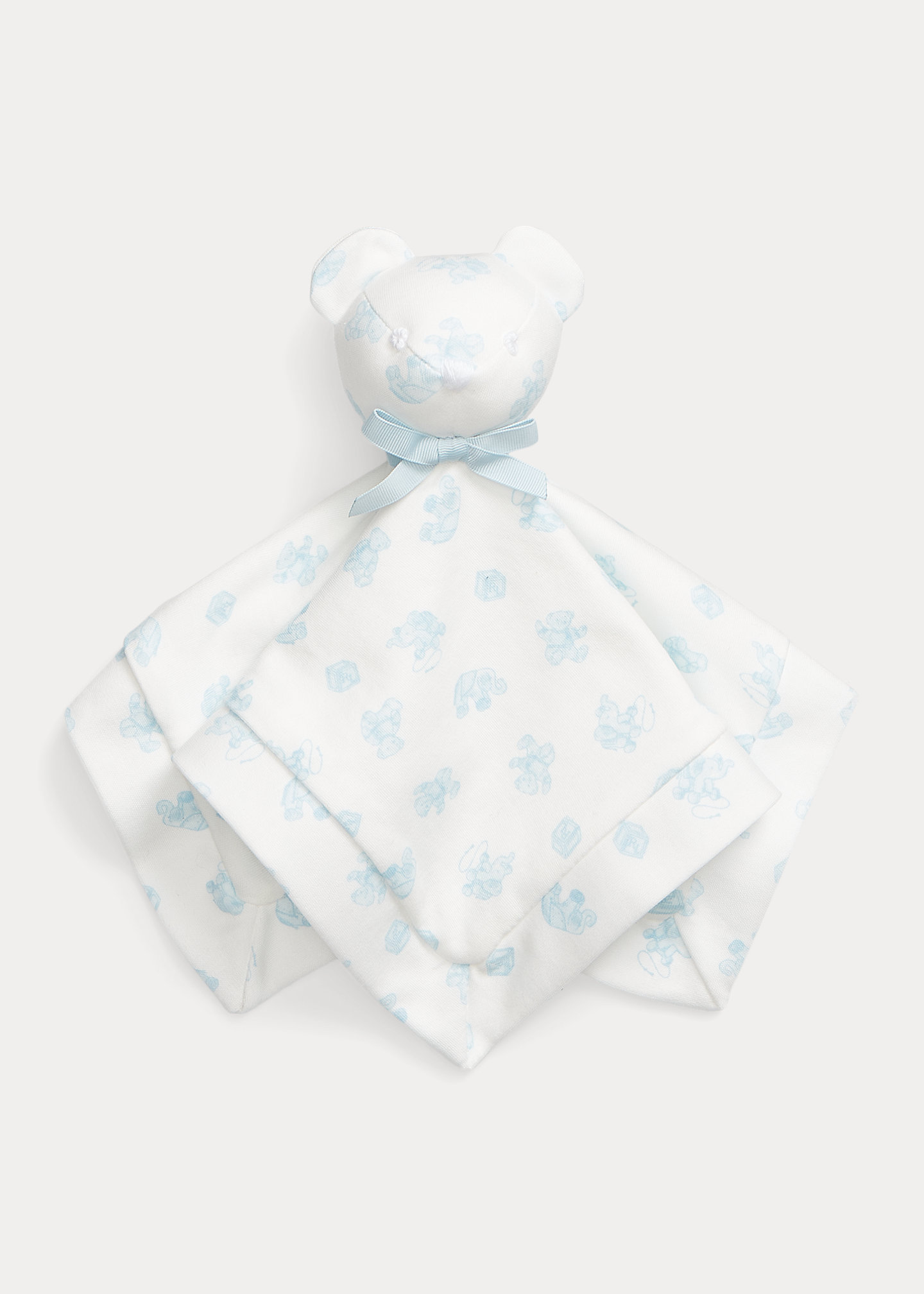 Organic Cotton Bear Lovey Blanket