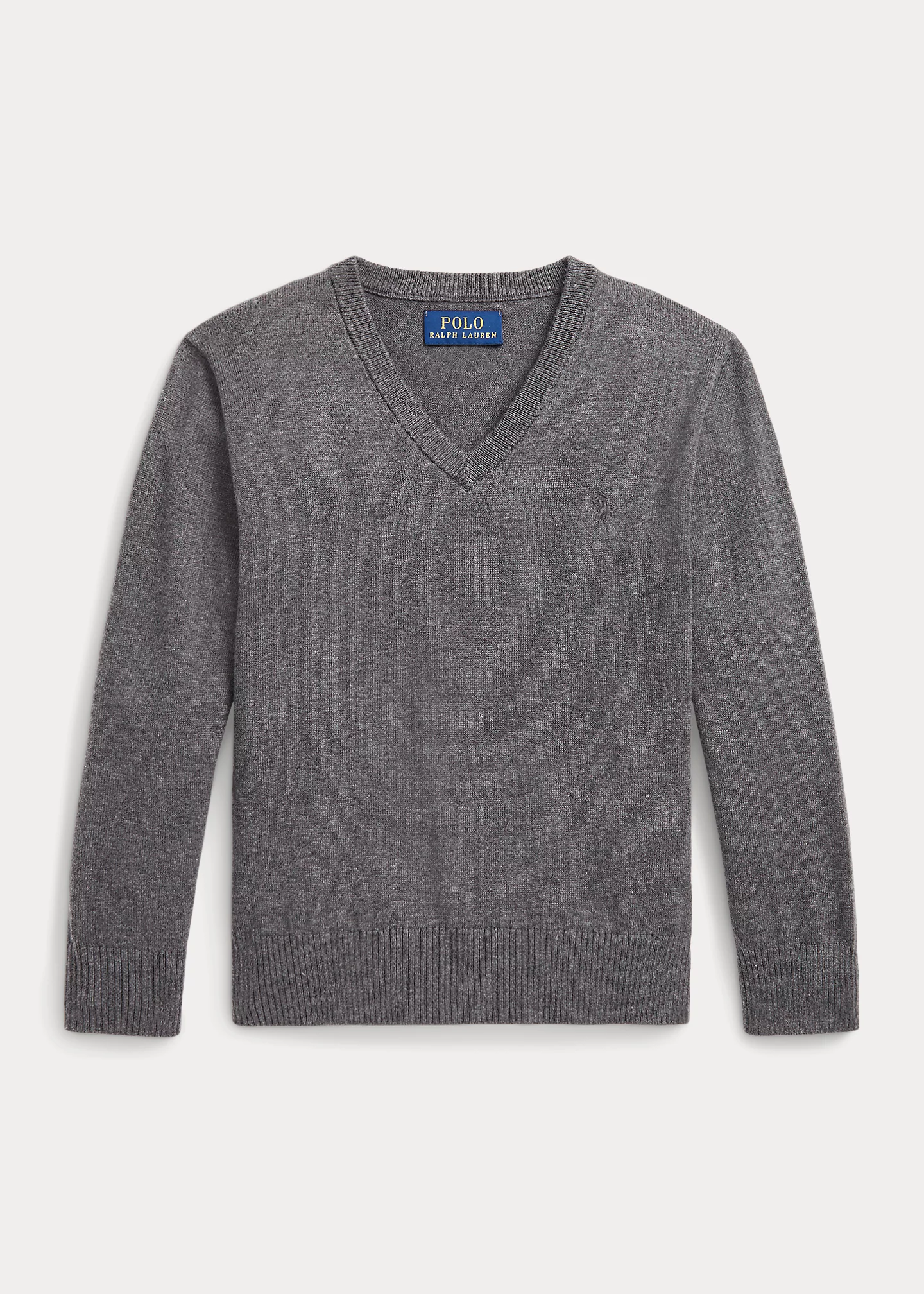 Cotton V-Neck Sweater