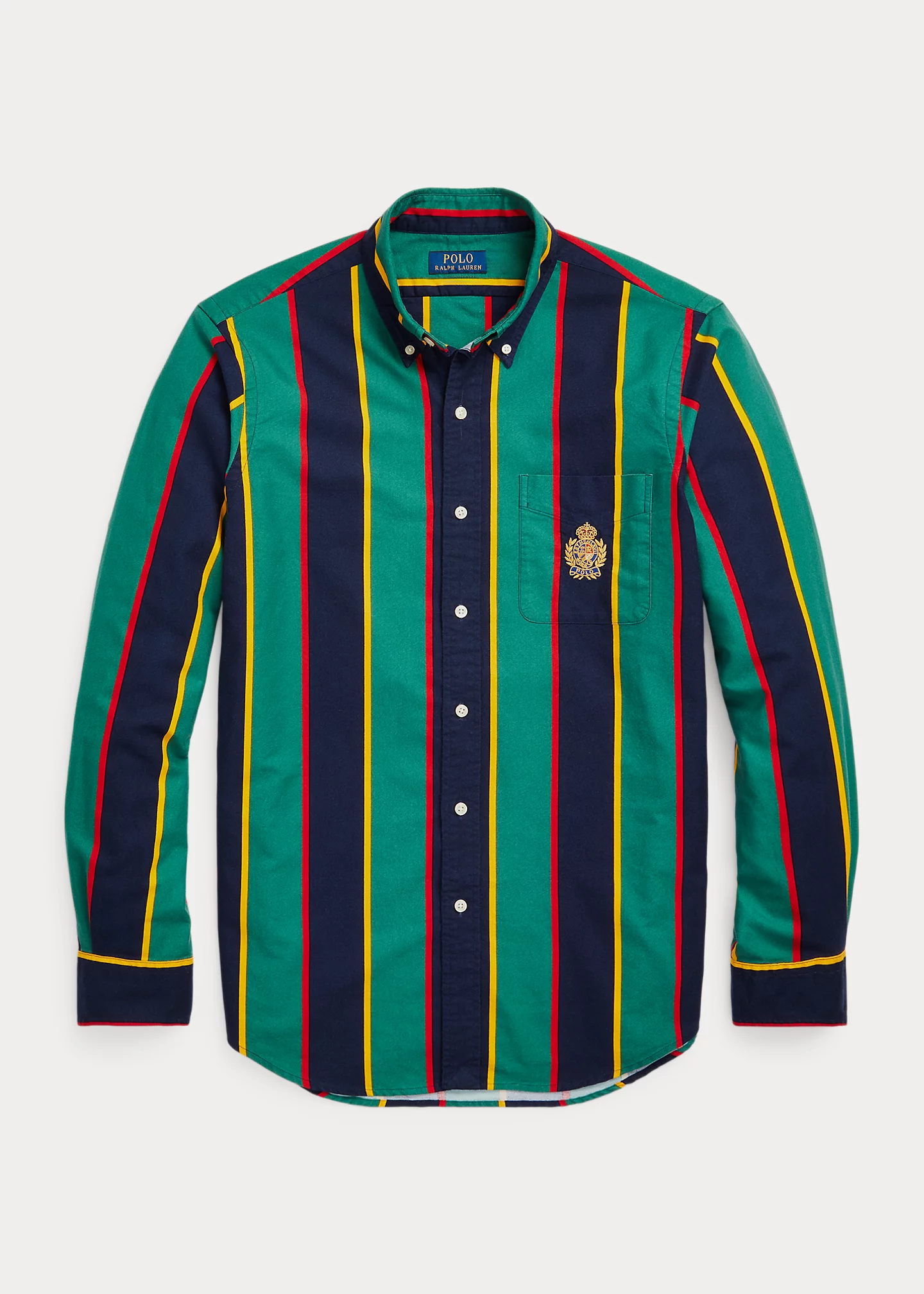 Classic Fit Polo Crest Oxford Shirt