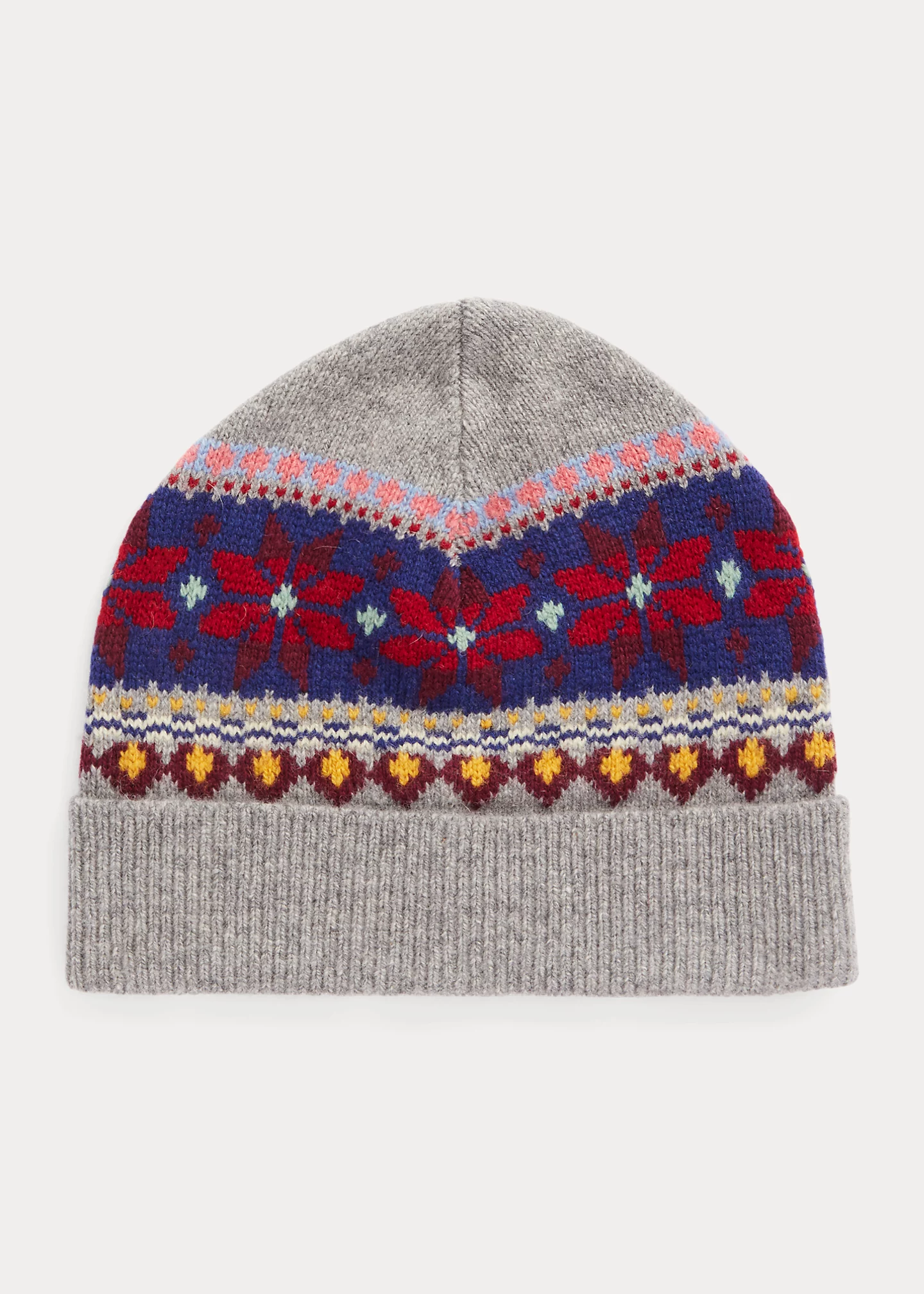 Fair Isle Wool-Blend Hat